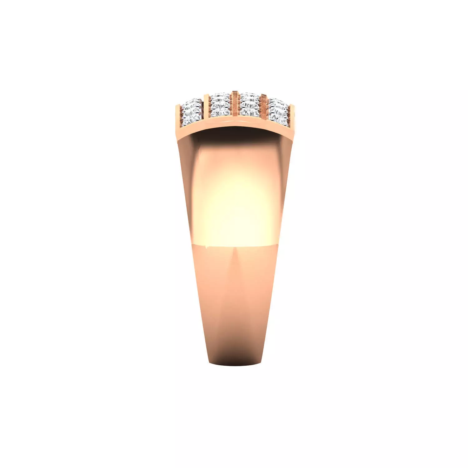 Mens Ring  Render 3dm STL MTL SLC JCD OBJ FBX Details 3D print model_5