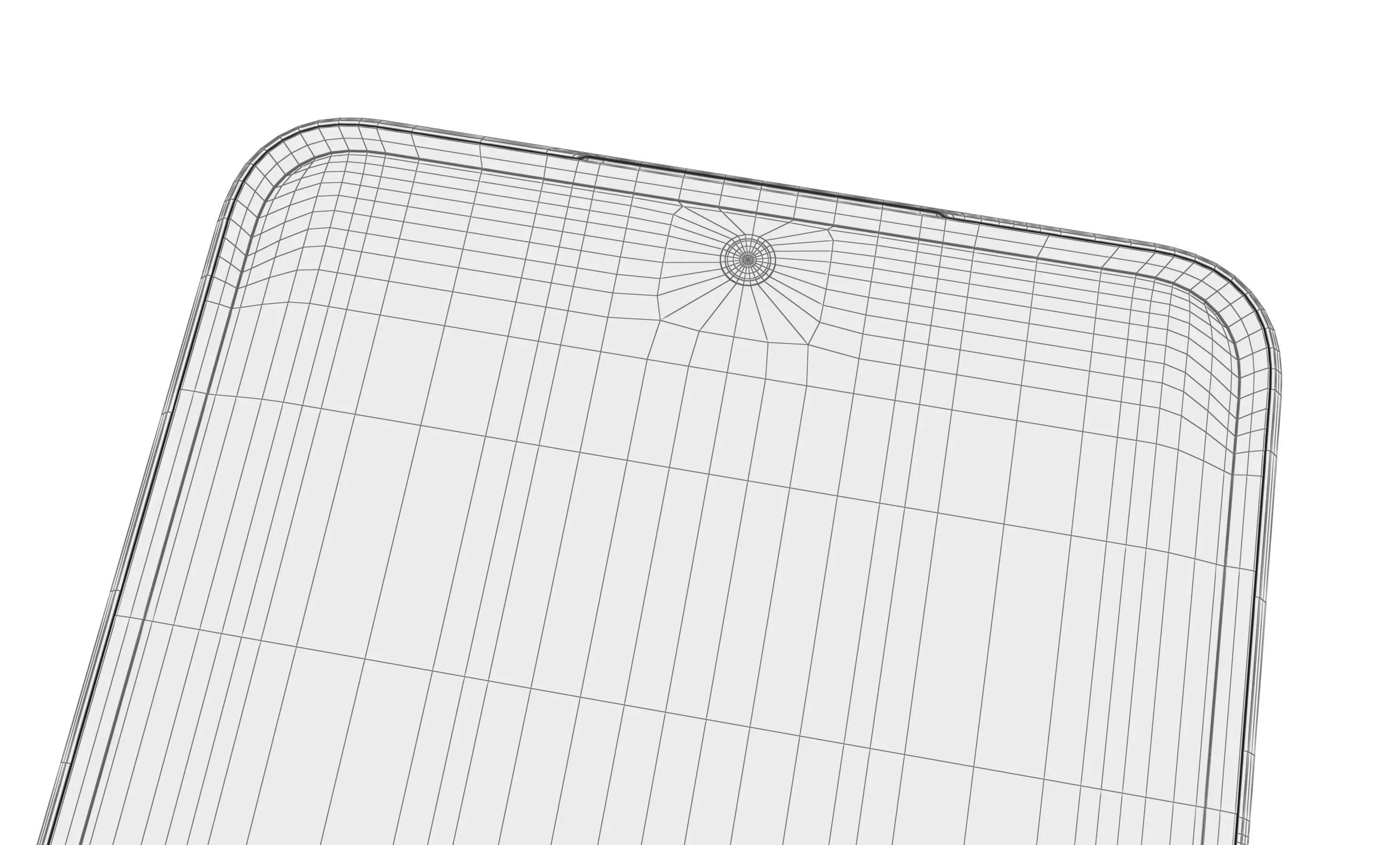 Huawei nova 10 SE Silver High Poly 3D model_8