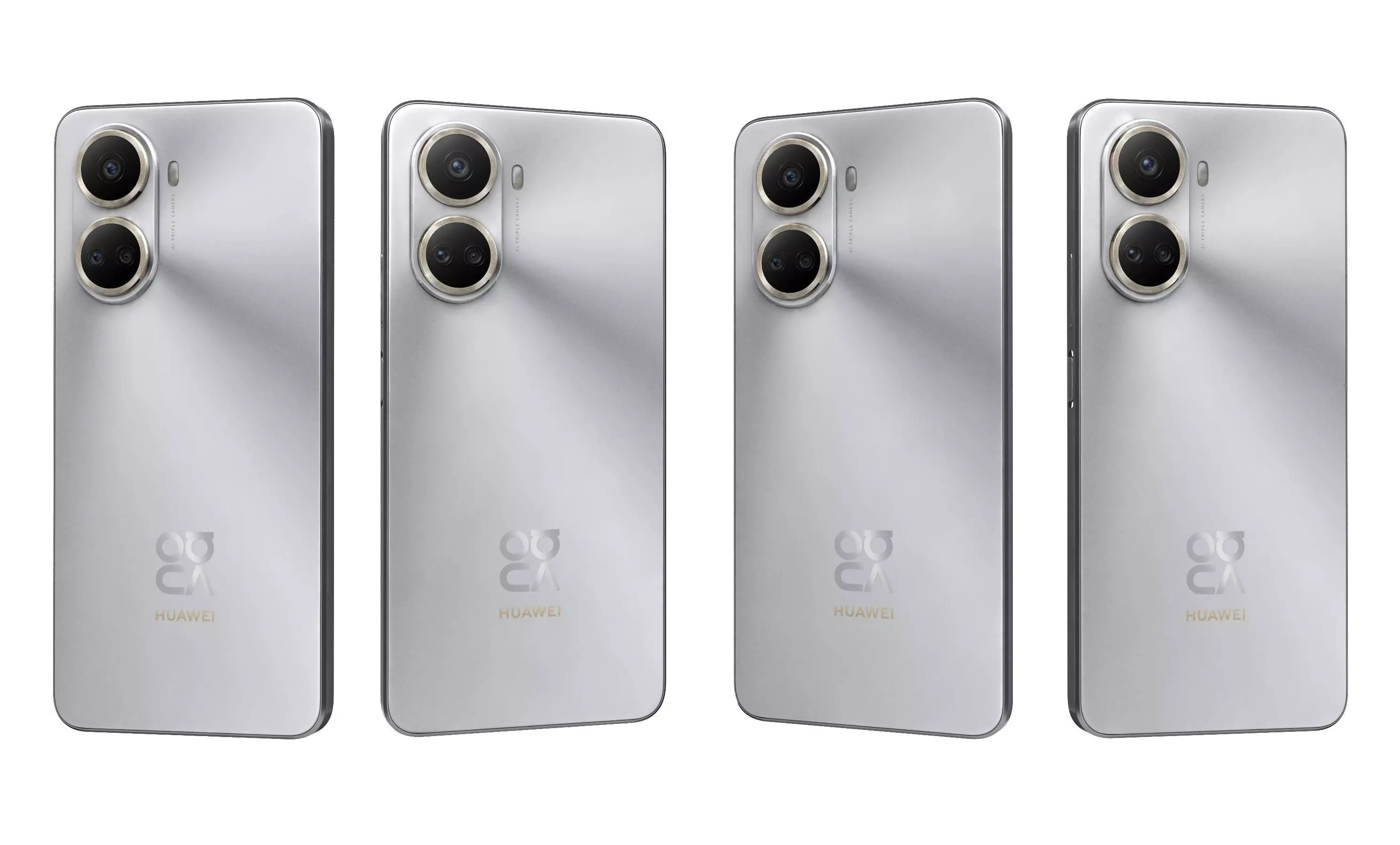 Huawei nova 10 SE Silver High Poly 3D model_1