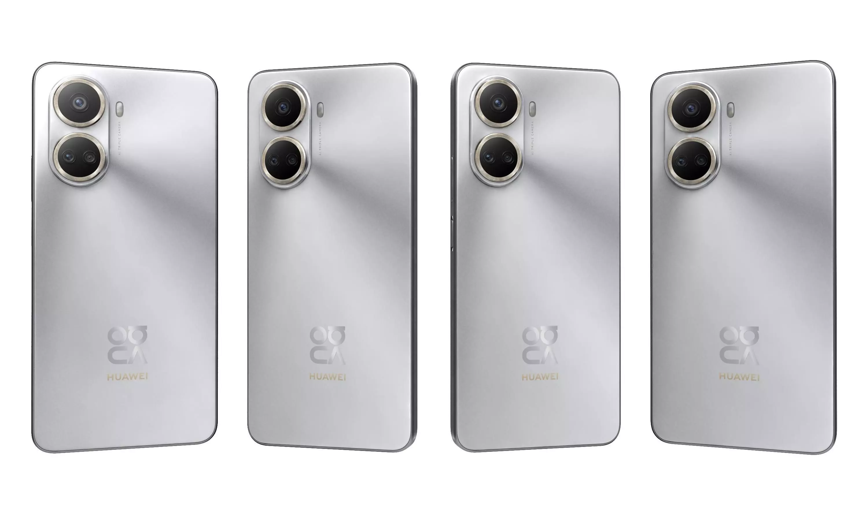 Huawei nova 10 SE Silver High Poly 3D model_2