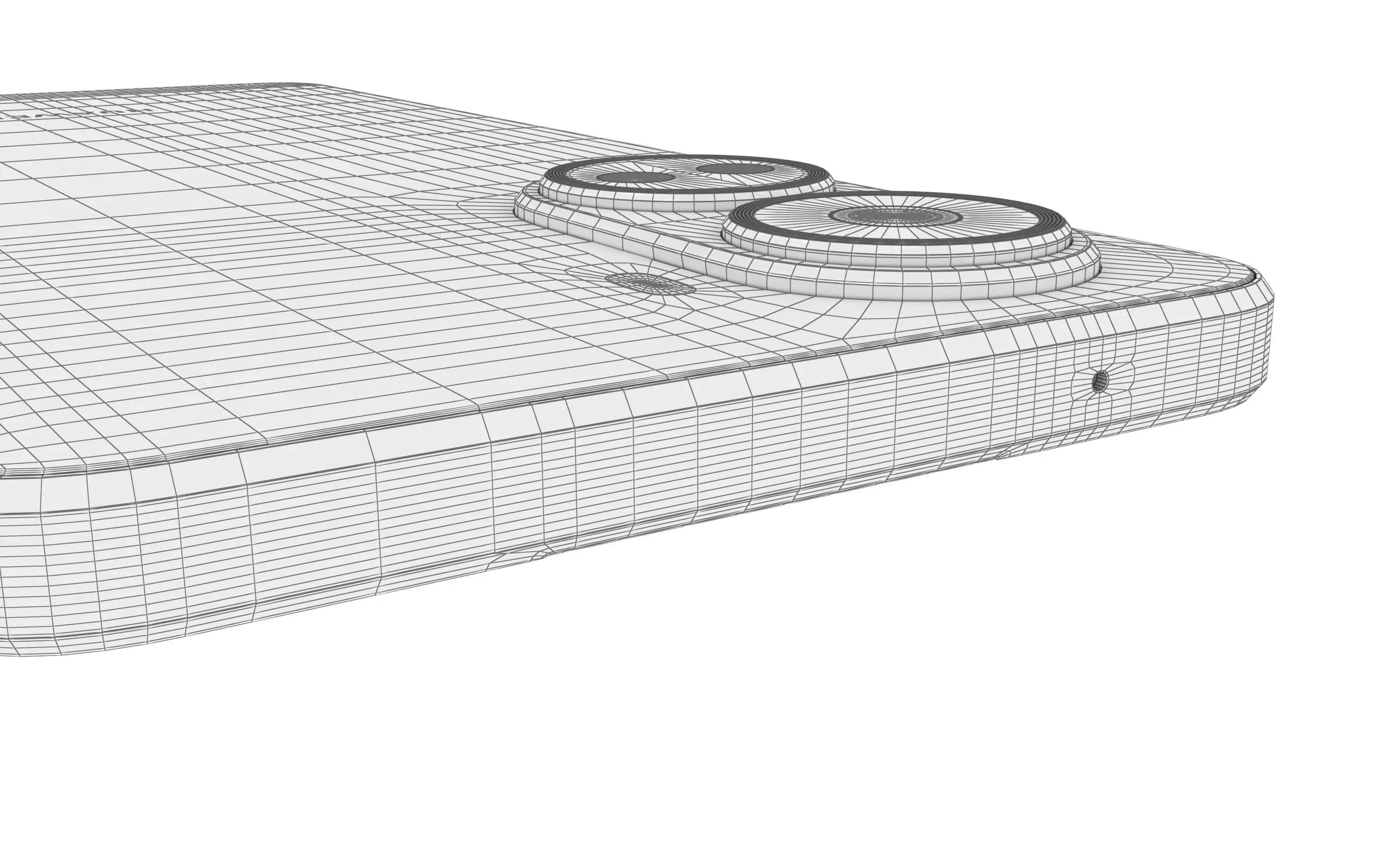 Huawei nova 10 SE Silver High Poly 3D model_28