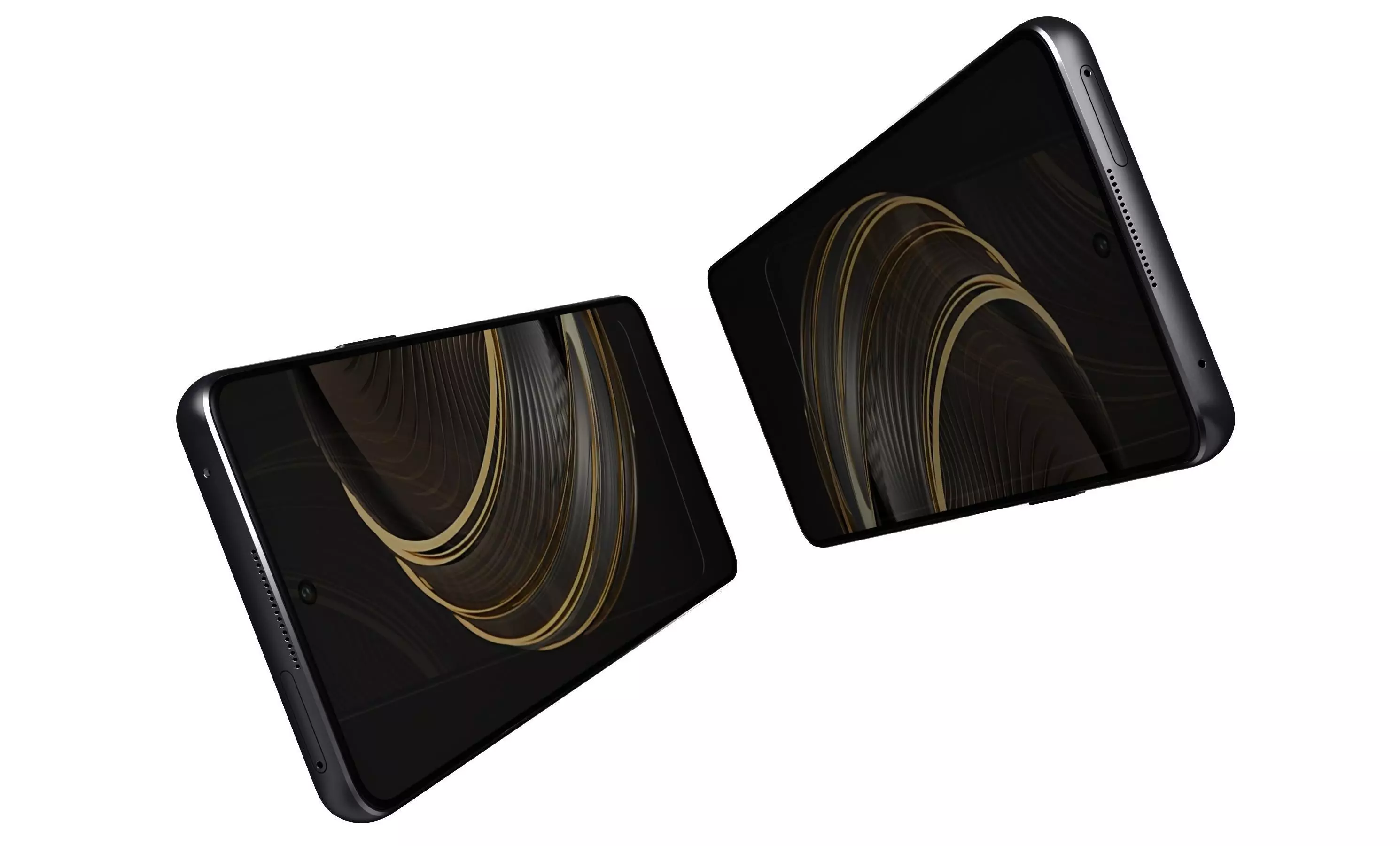 Huawei Nova 10 Youth Black High Poly 3D model_11