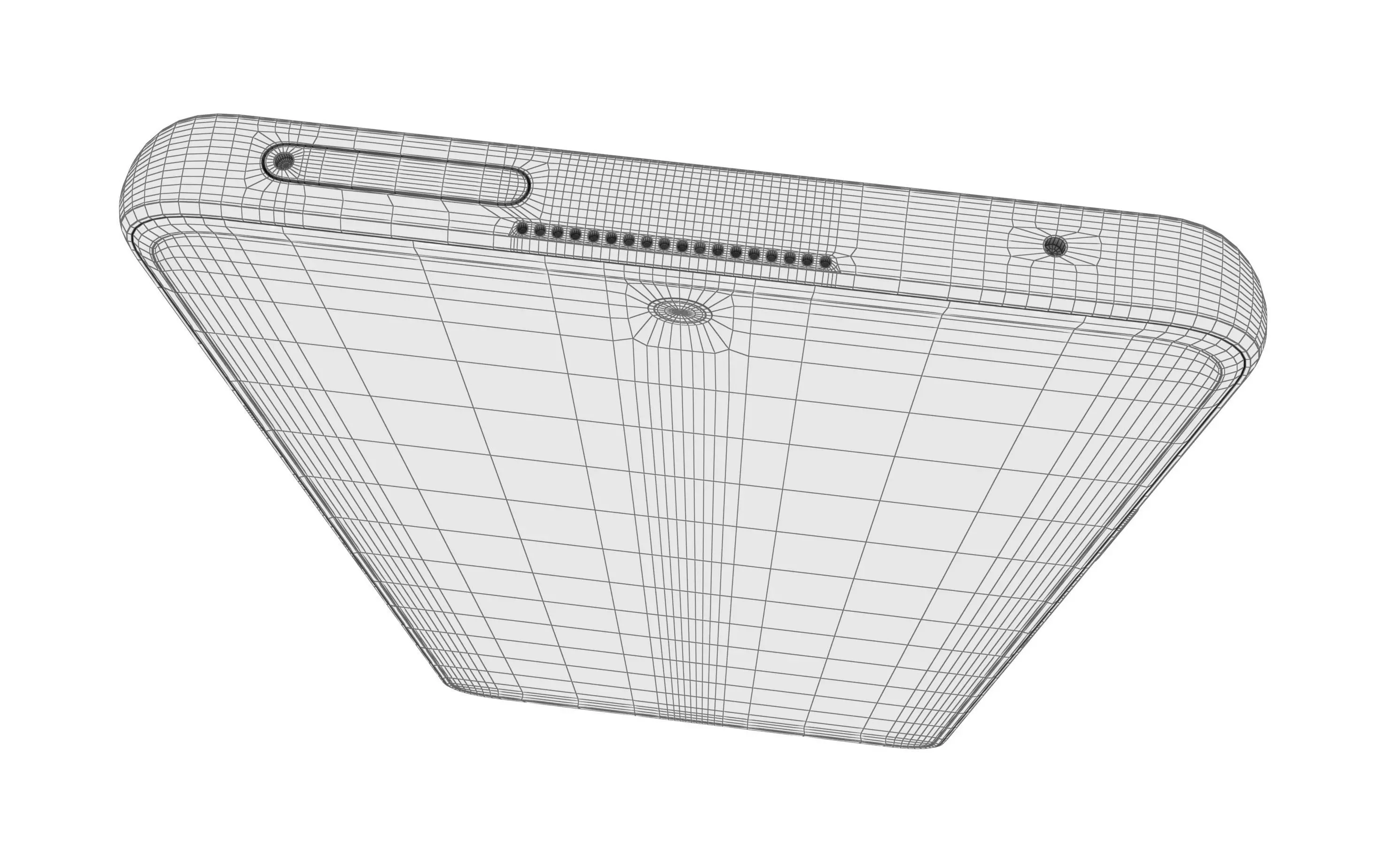 Huawei Nova 10 Youth Black High Poly 3D model_20