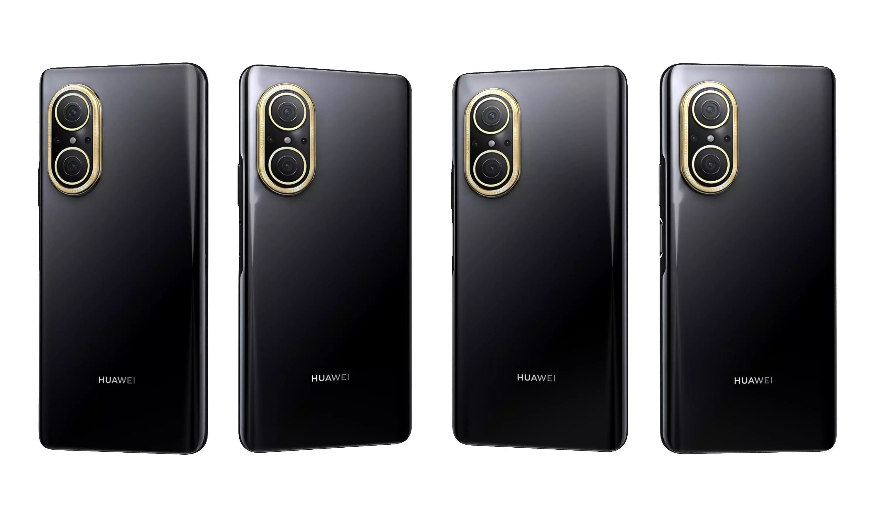 Huawei Nova 10 Youth Black High Poly 3D model_5