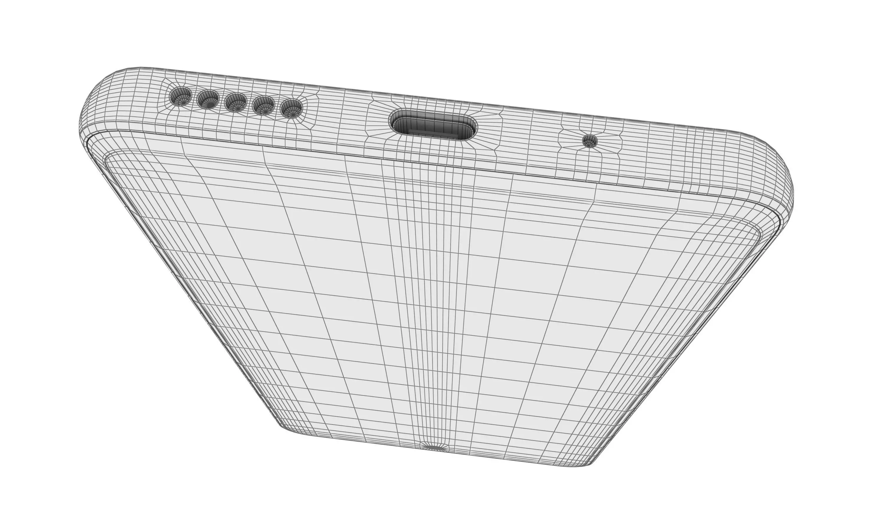 Huawei Nova 10 Youth Black High Poly 3D model_21