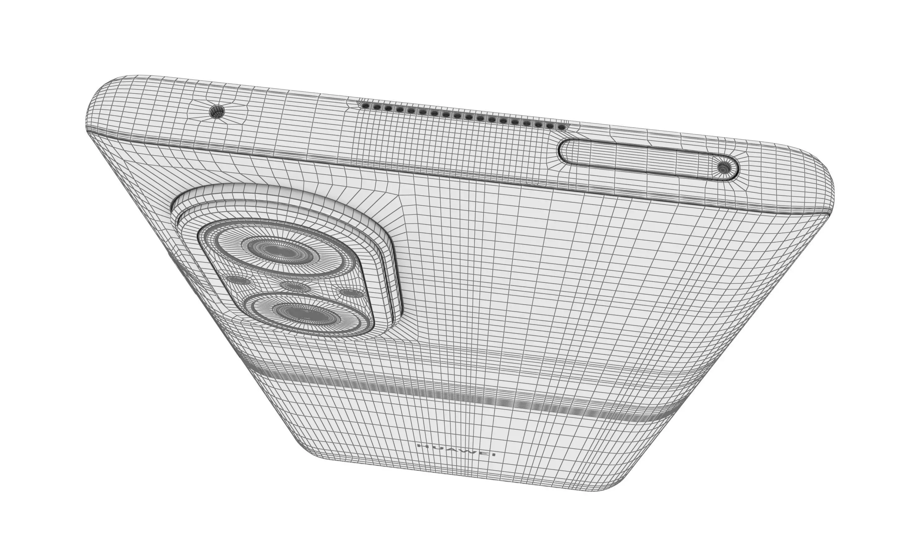 Huawei Nova 10 Youth Black High Poly 3D model_23