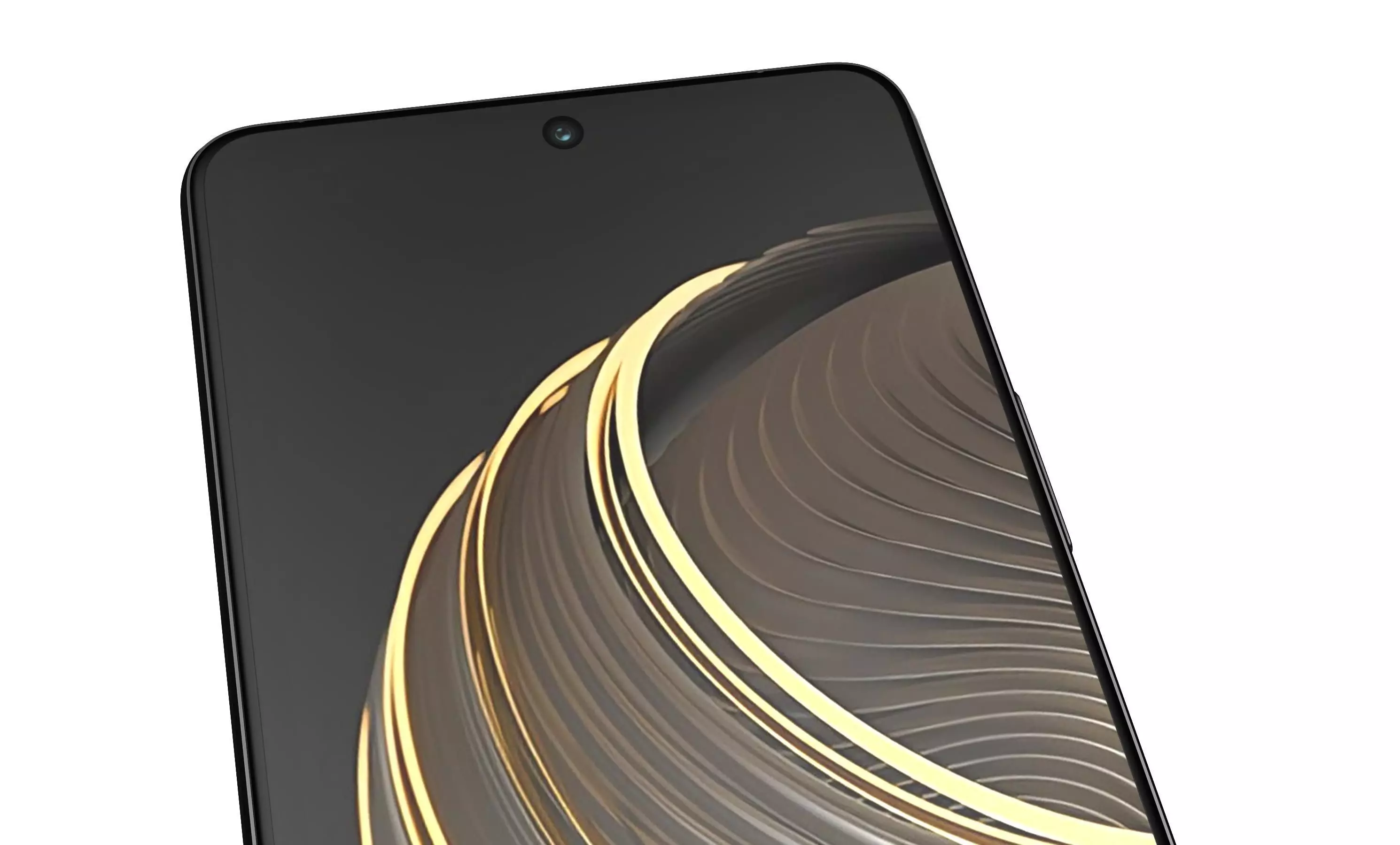 Huawei Nova 10 Youth Black High Poly 3D model_16