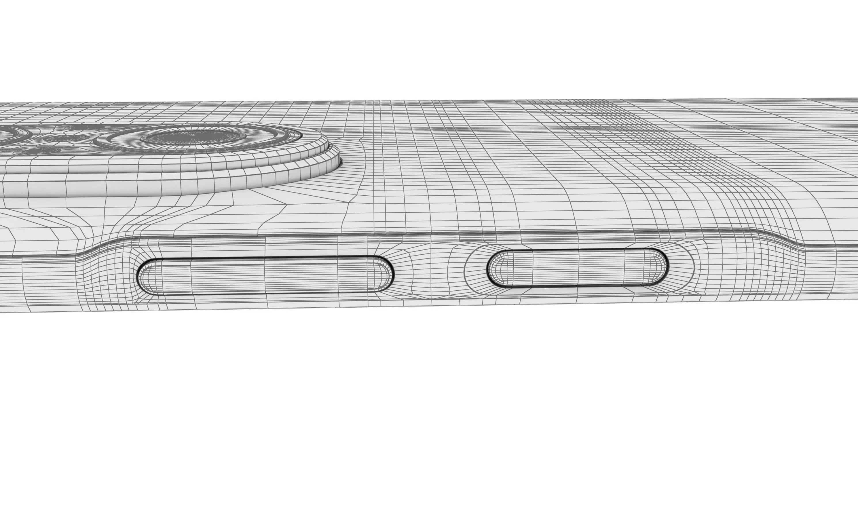 Huawei Nova 10 Youth Black High Poly 3D model_28