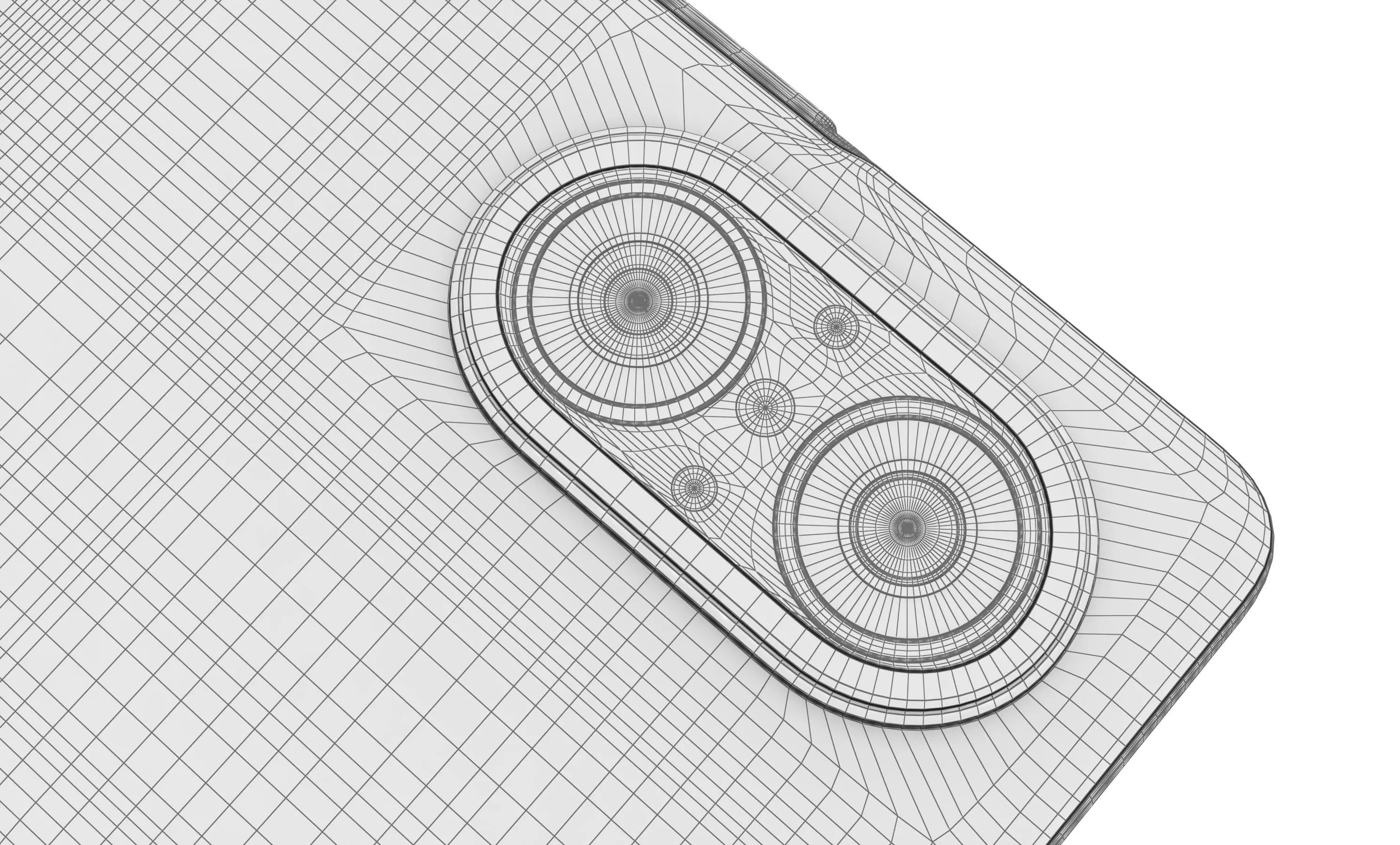 Huawei Nova 10 Youth Blue High Poly 3D model_21