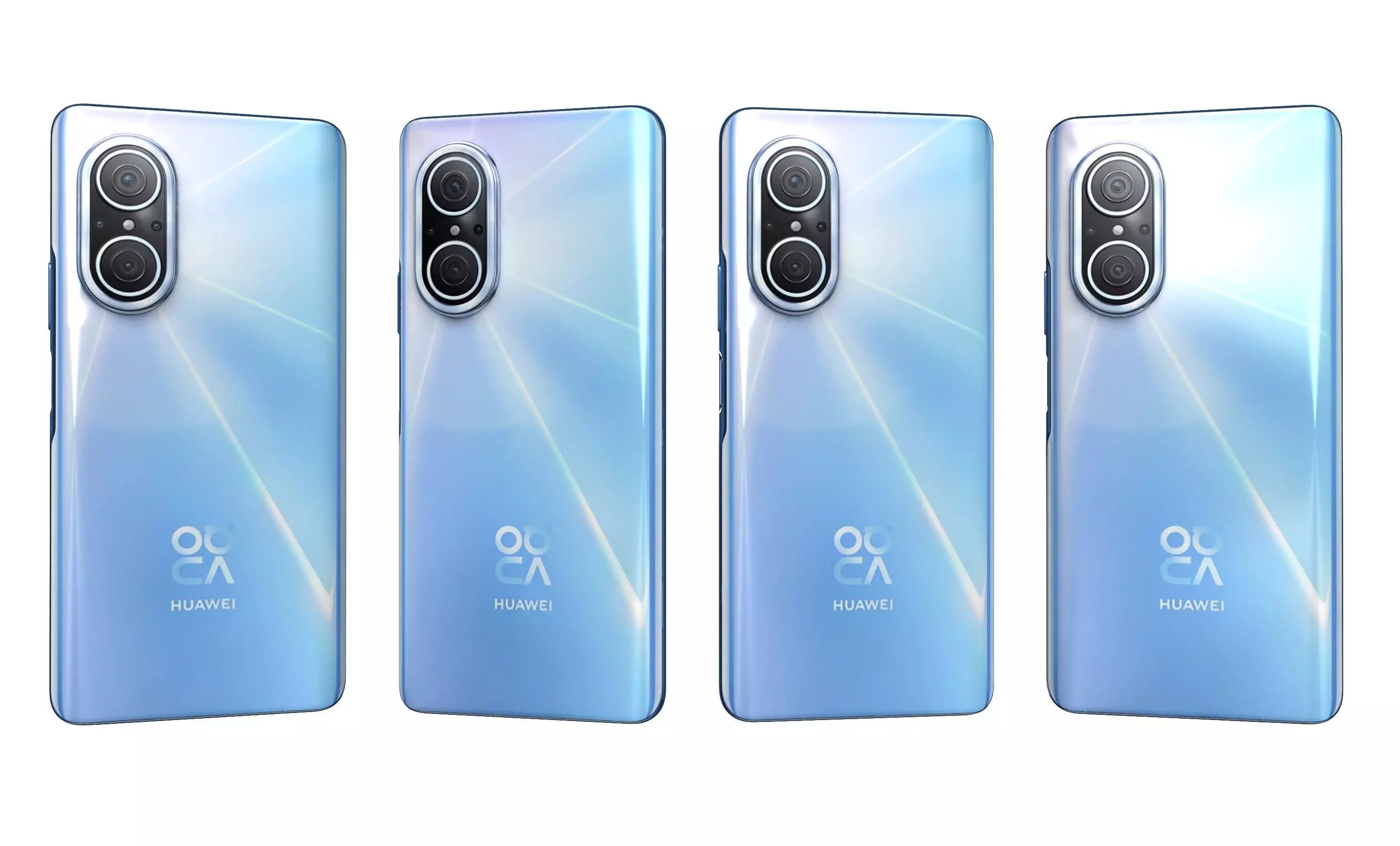 Huawei Nova 10 Youth Blue High Poly 3D model_1