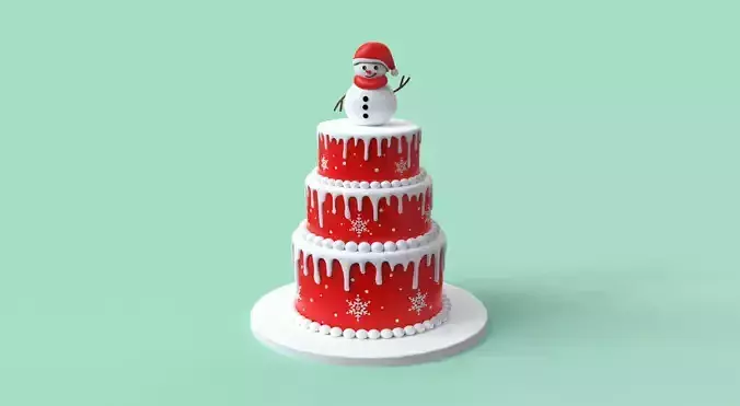 Christmas Cake 01