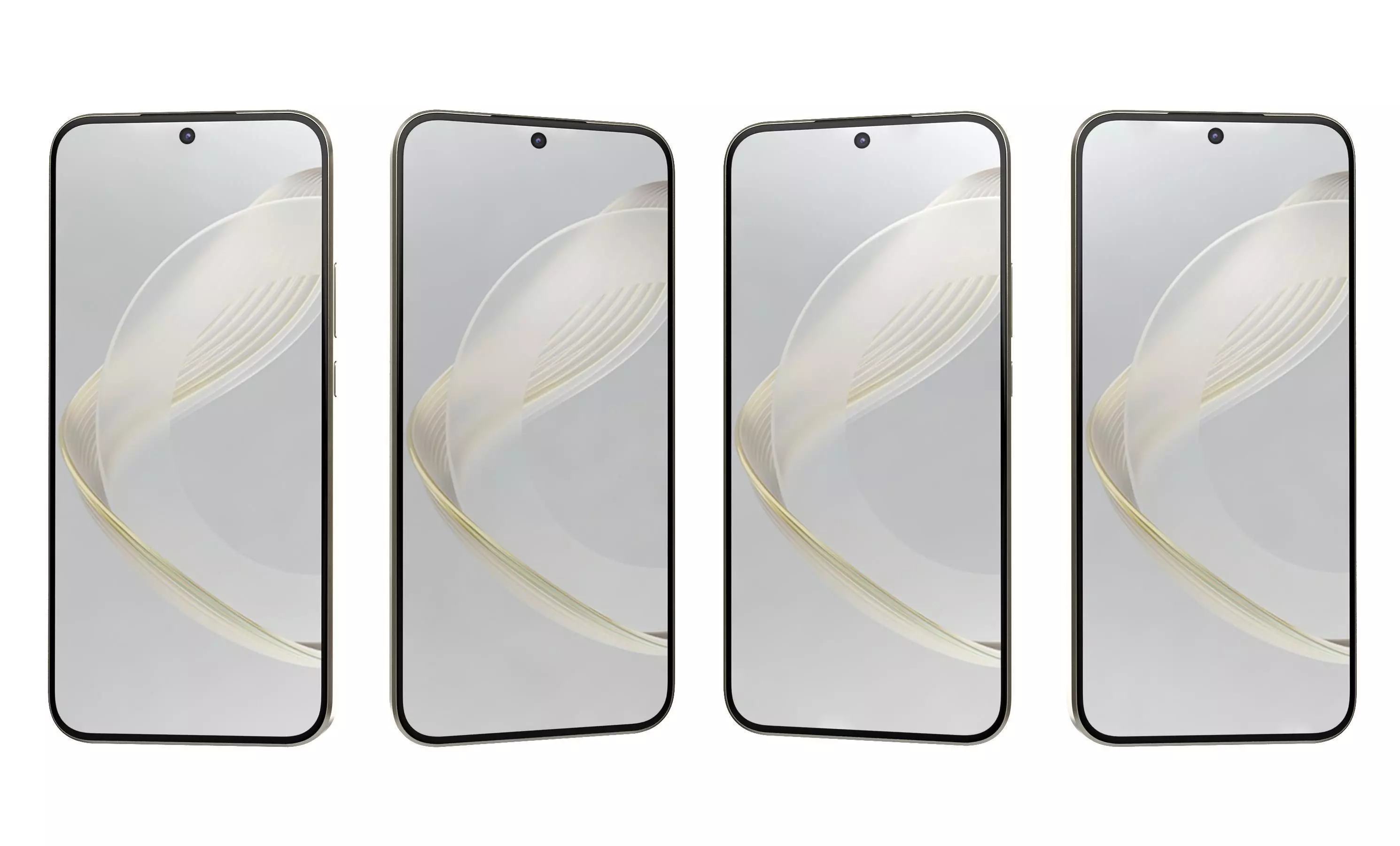 Huawei Nova 11 Gold High Poly 3D model_27