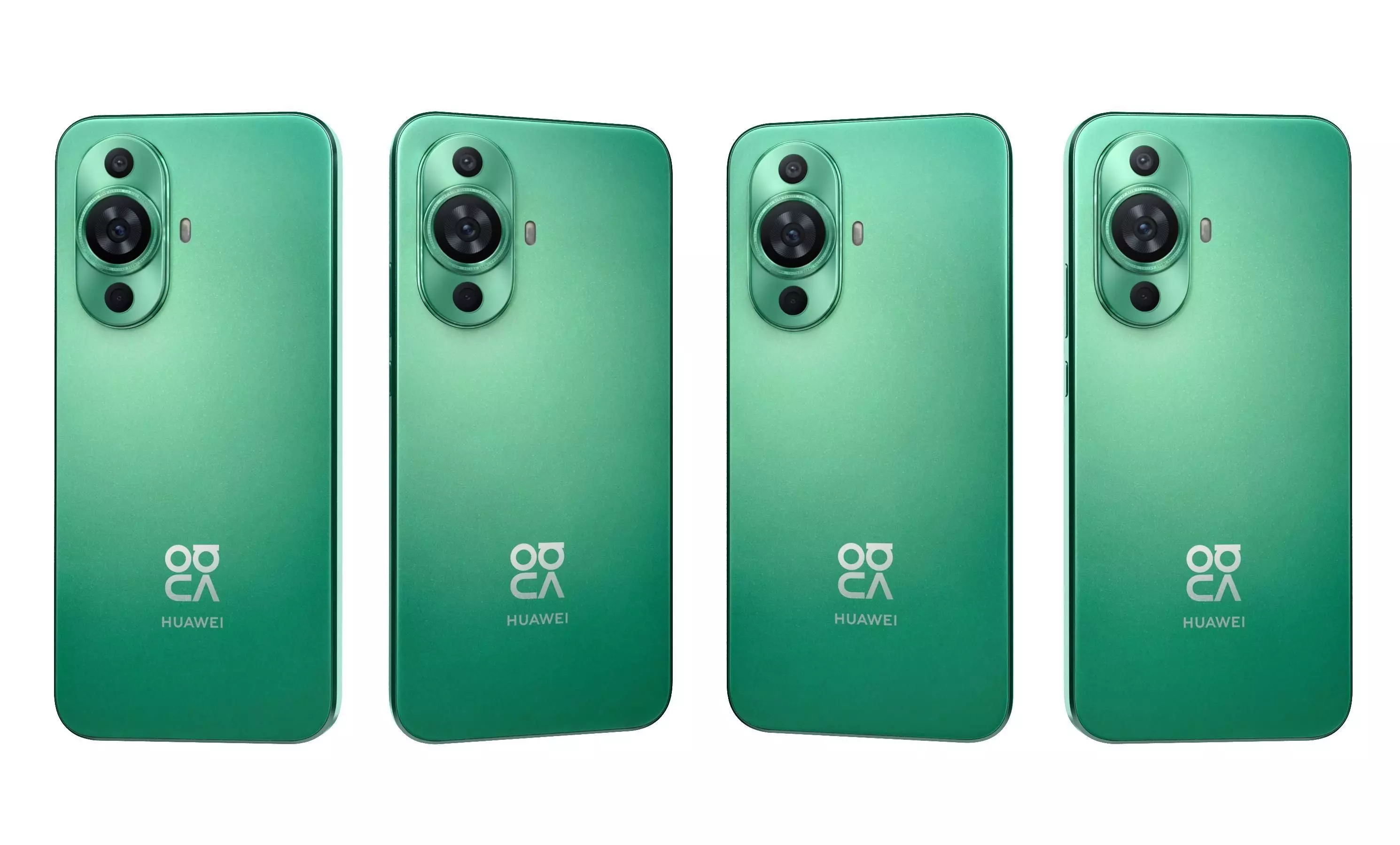 Huawei Nova 11 Green High Poly 3D model_2
