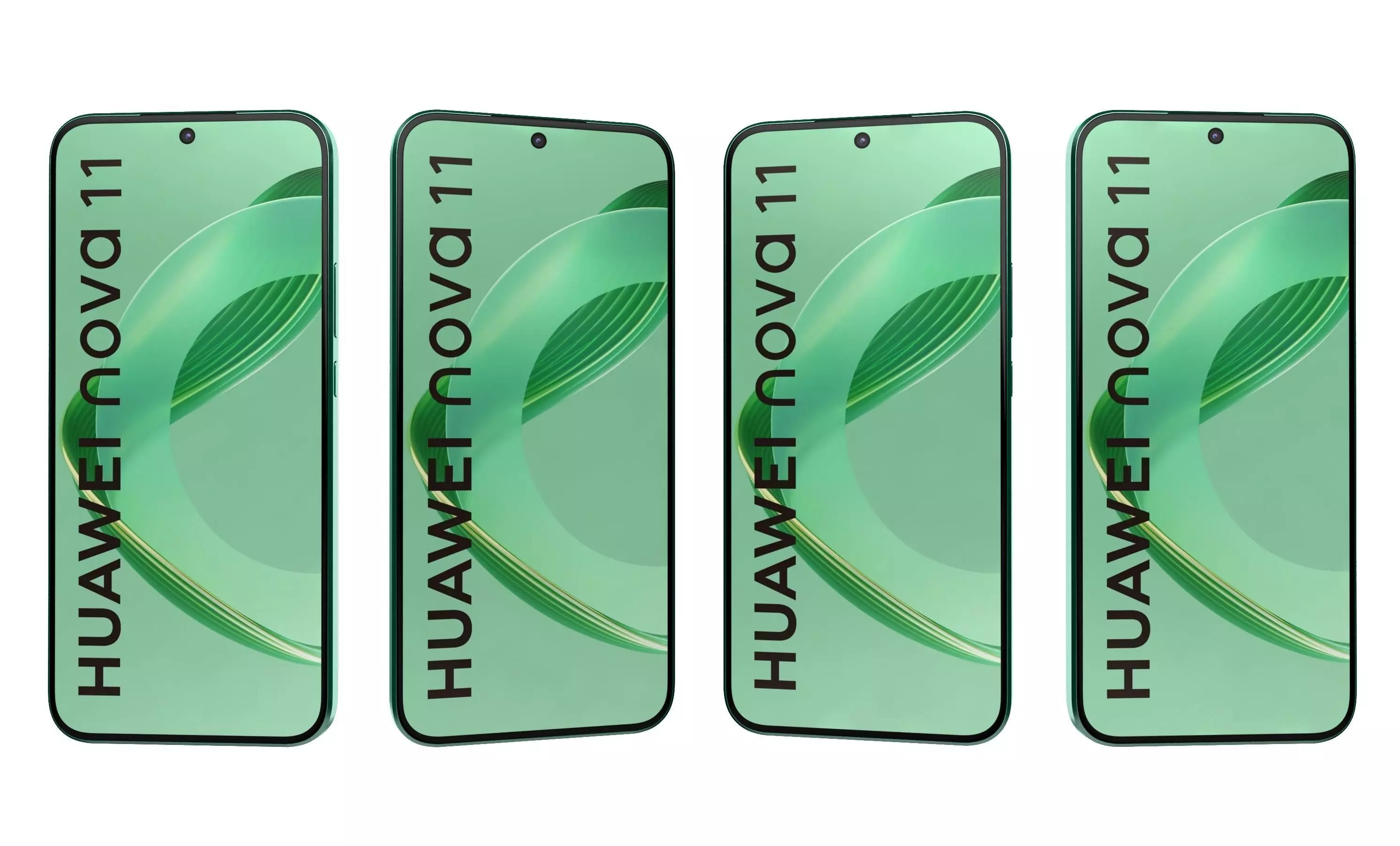 Huawei Nova 11 Green High Poly 3D model_9