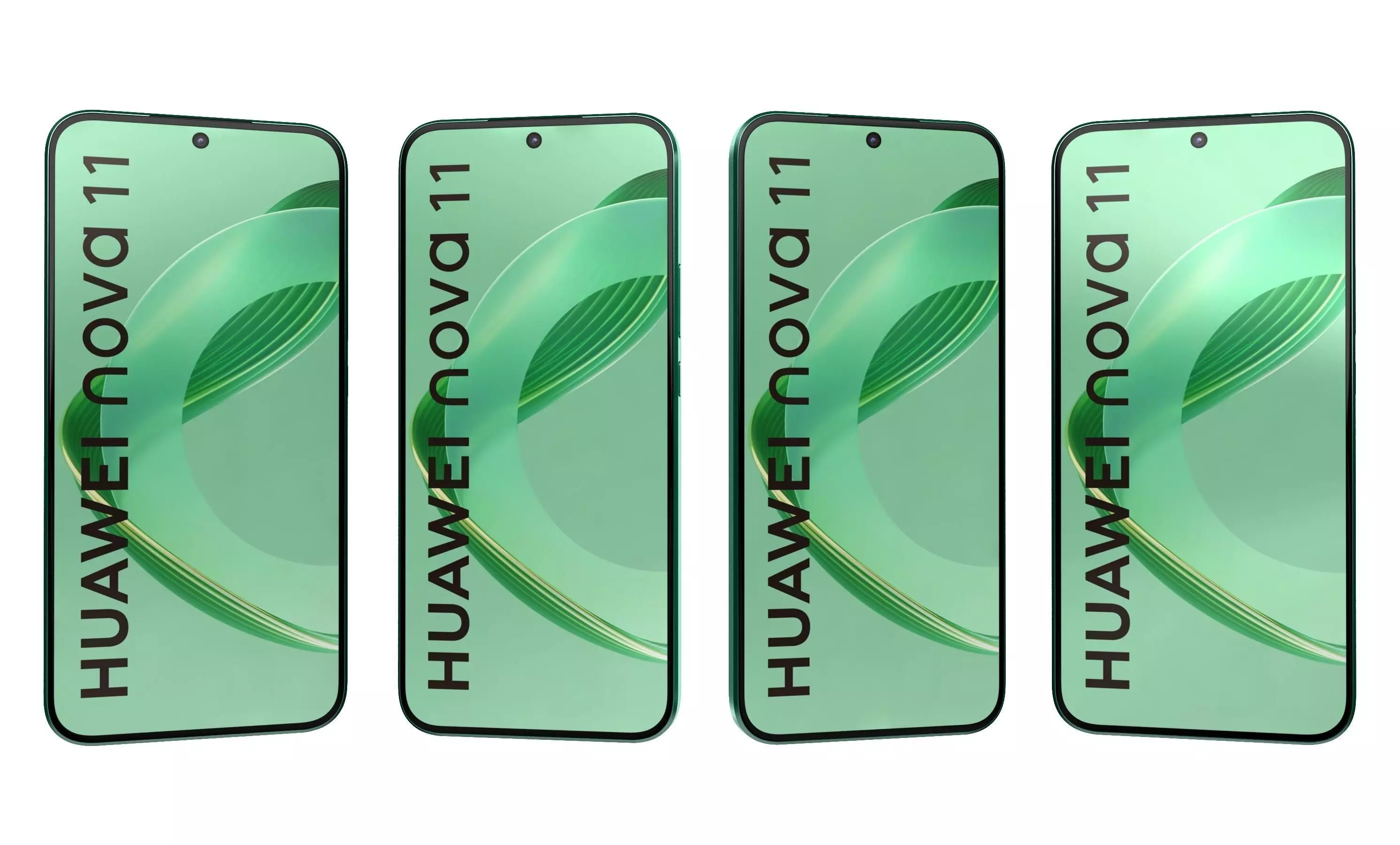 Huawei Nova 11 Green High Poly 3D model_1
