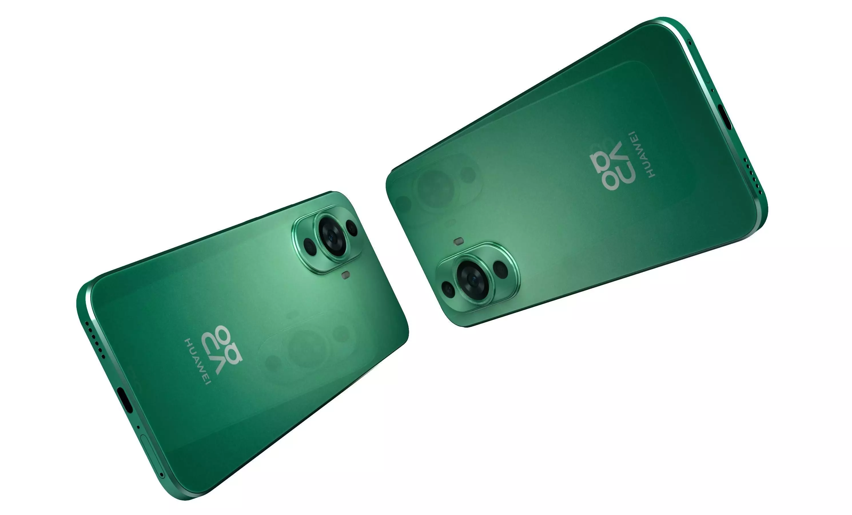 Huawei Nova 11 Green High Poly 3D model_10