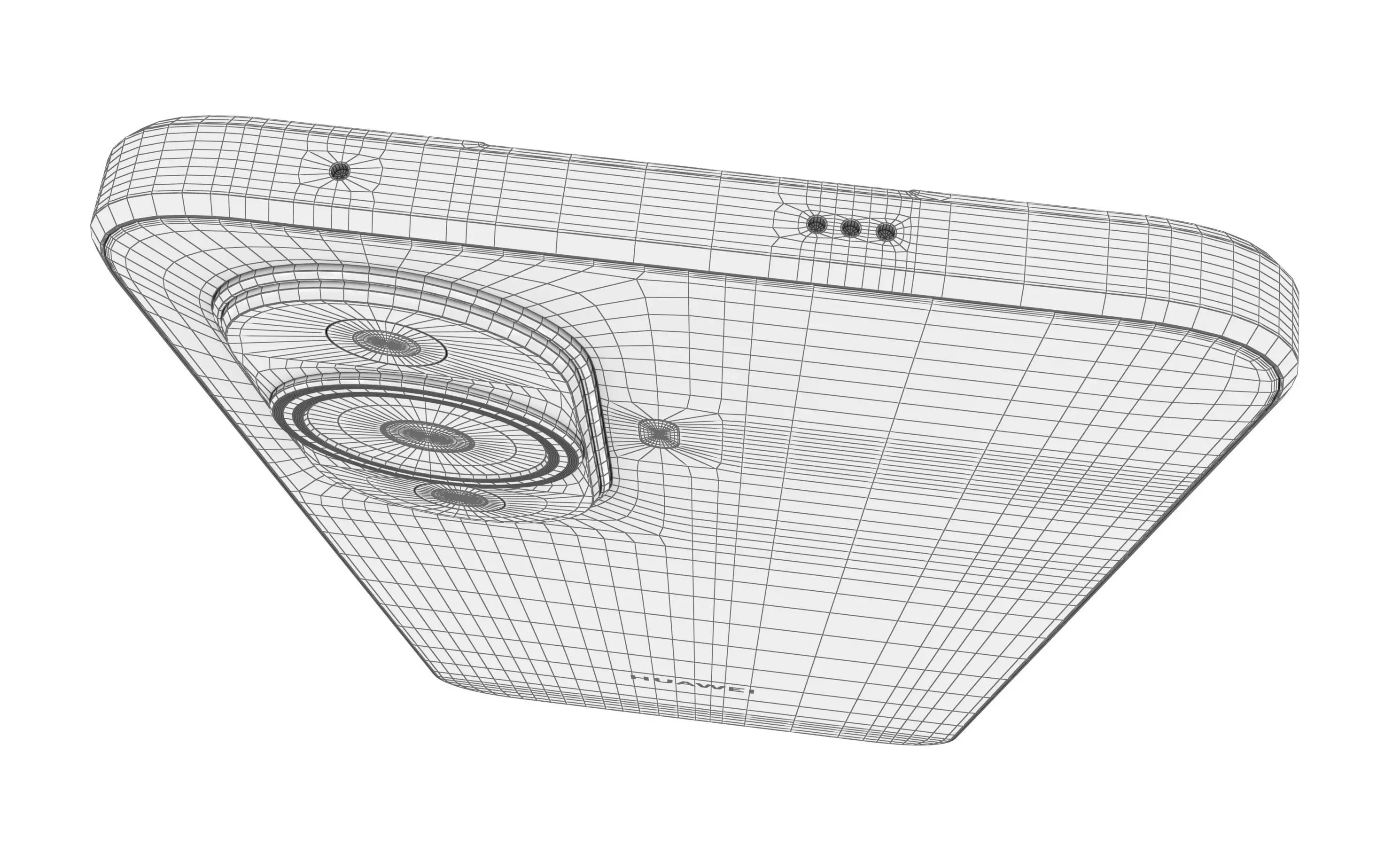 Huawei Nova 11 Green High Poly 3D model_20