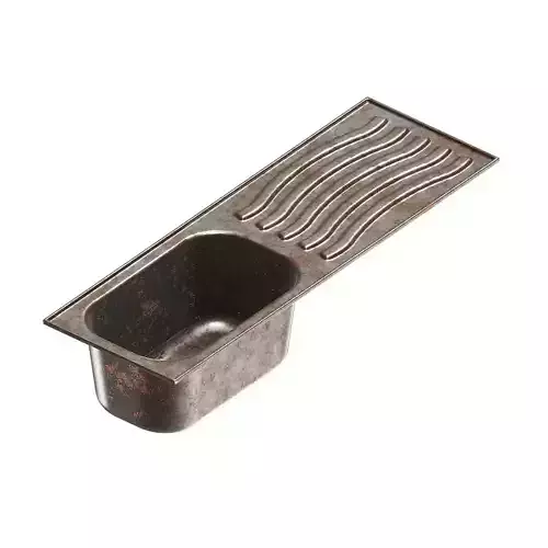 Rusty Modern Kitchen Sink