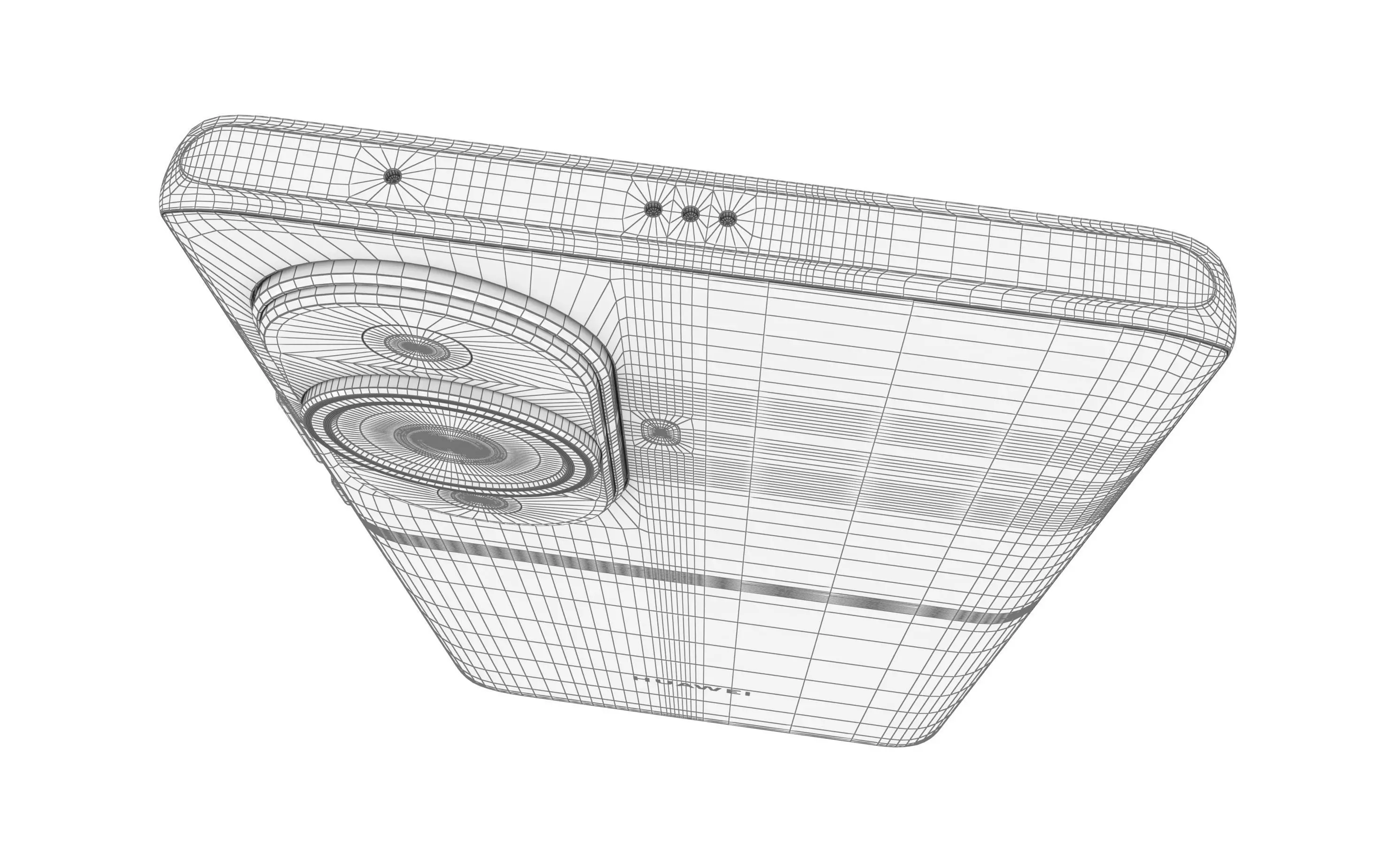 Huawei nova 11 Pro Black High Poly 3D model_16