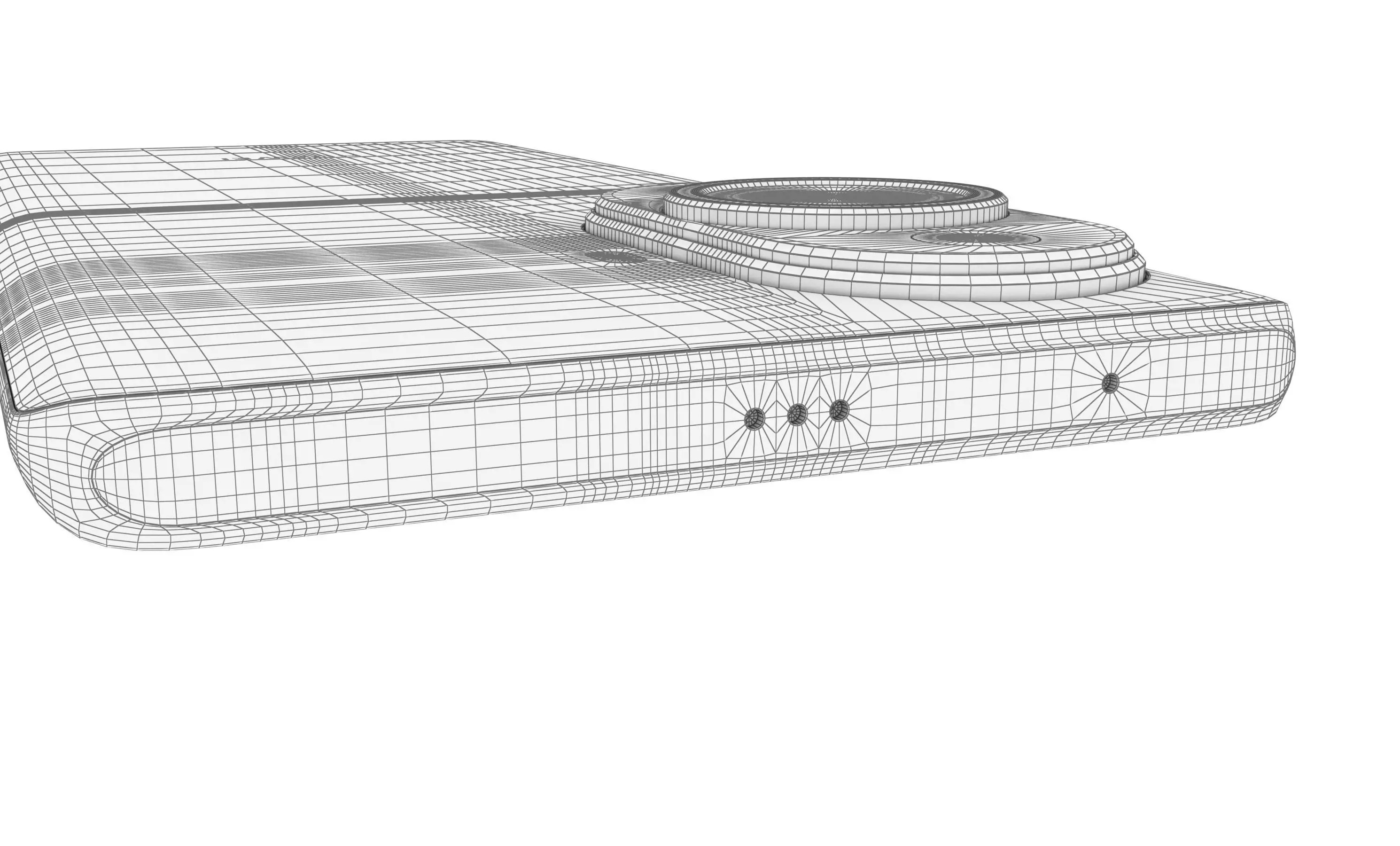 Huawei nova 11 Pro Black High Poly 3D model_21