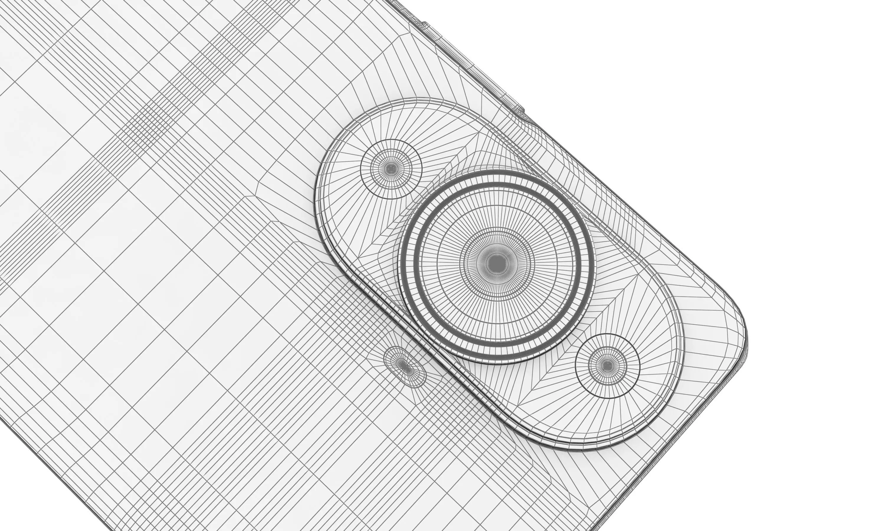 Huawei nova 11 Pro Black High Poly 3D model_22