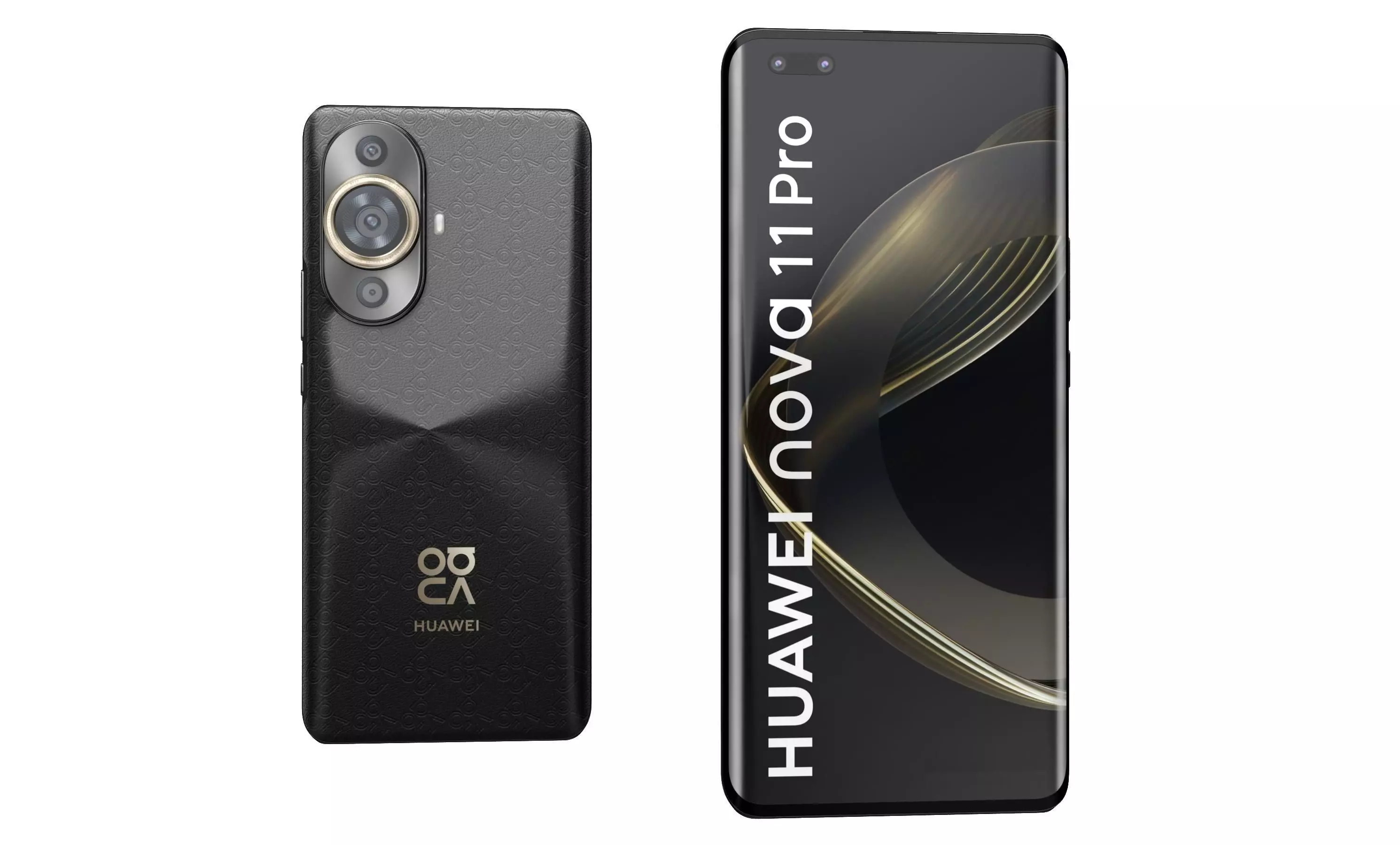Huawei nova 11 Pro Black High Poly 3D model_29