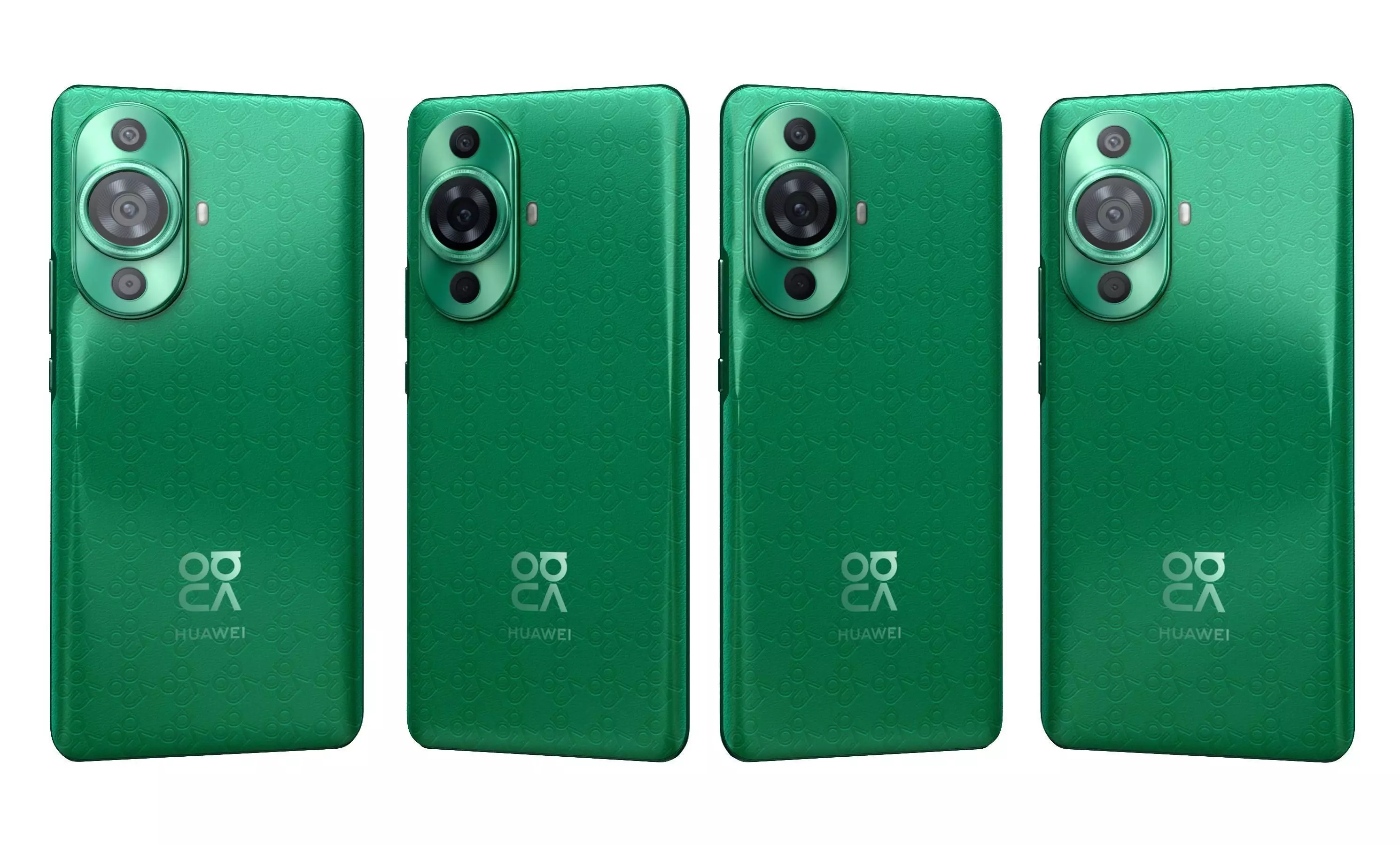 Huawei nova 11 Pro Green High Poly 3D model_3