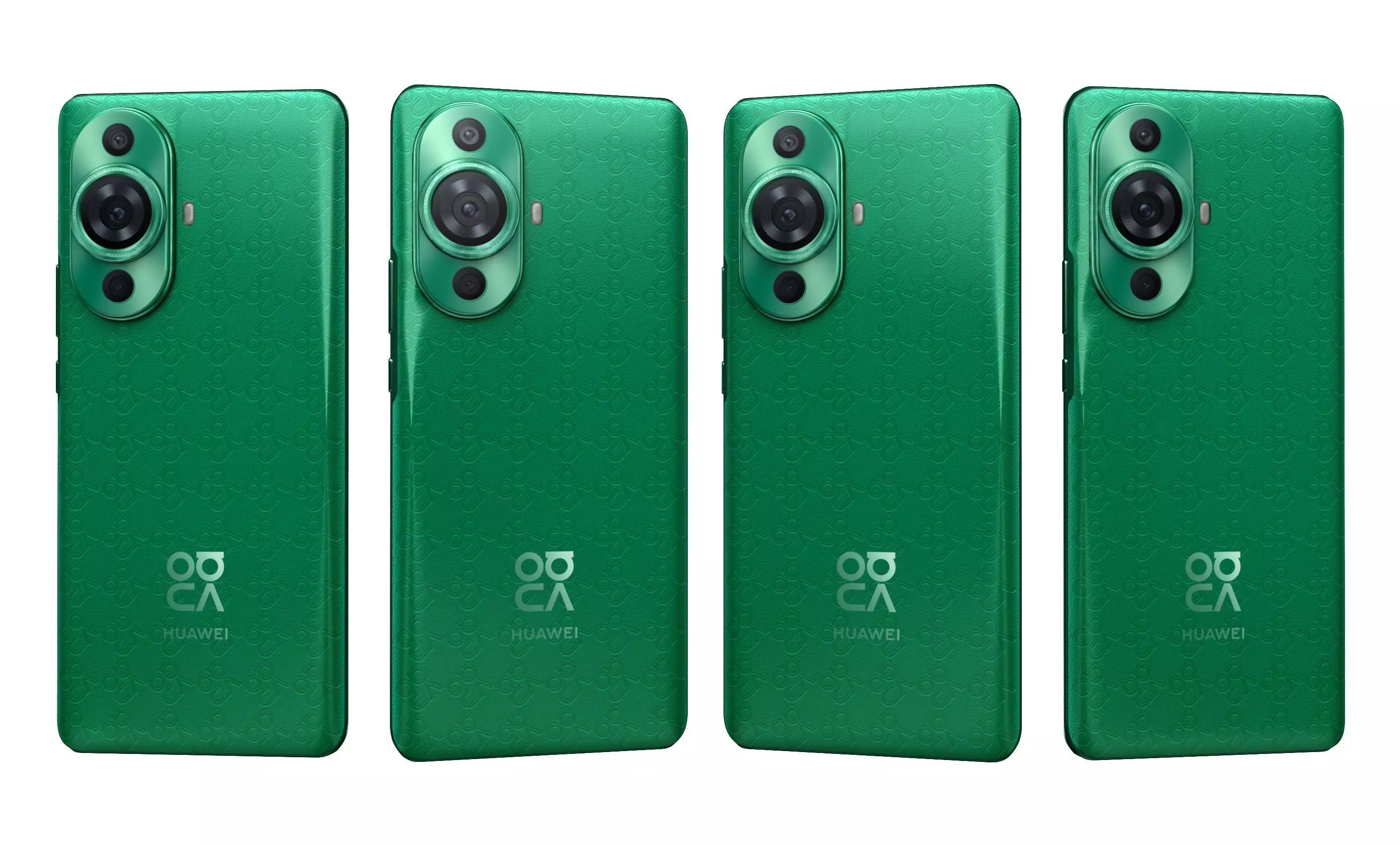 Huawei nova 11 Pro Green High Poly 3D model_5