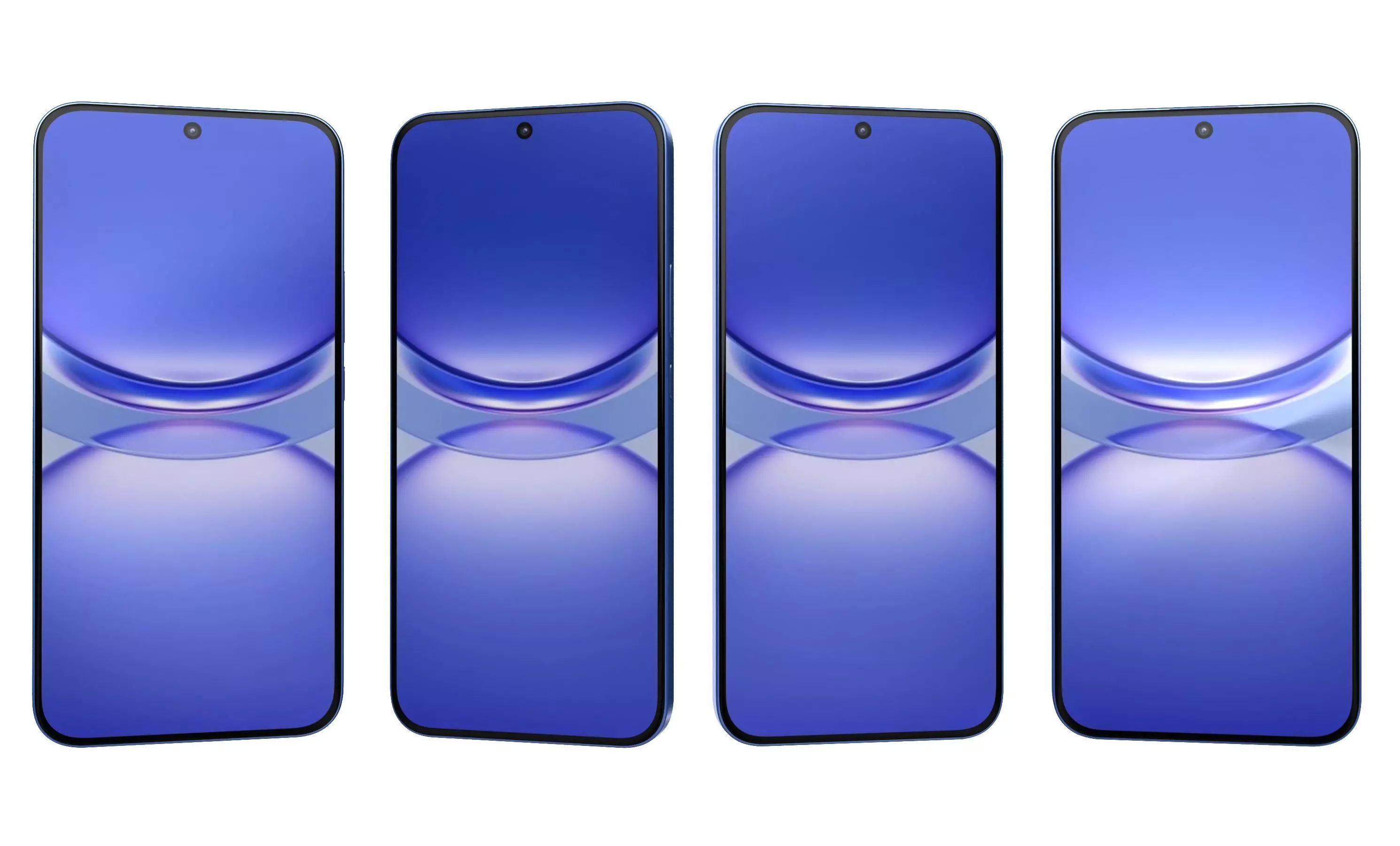 Huawei Nova 12 Blue High Poly 3D model_24