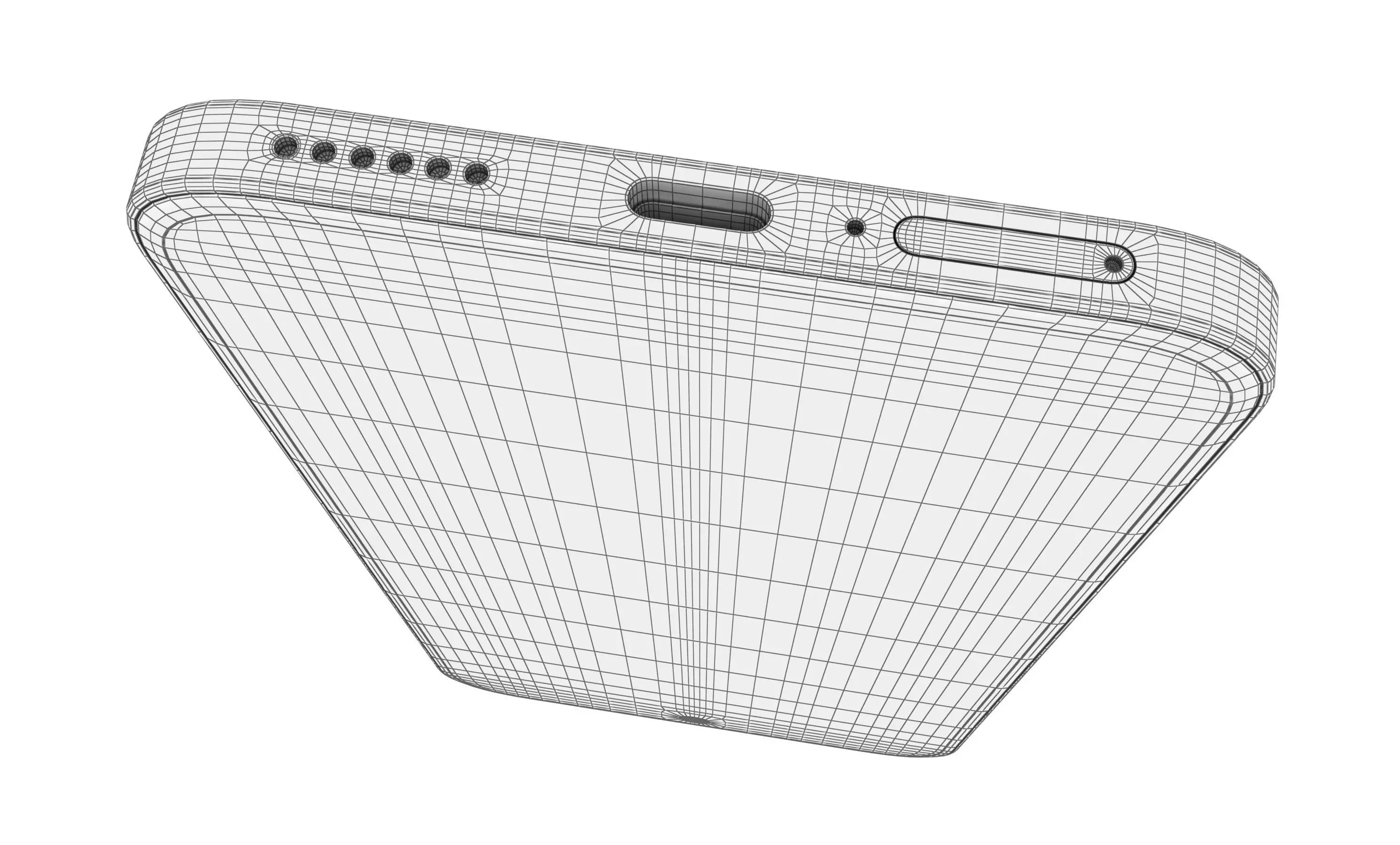 Huawei Nova 12 Blue High Poly 3D model_14