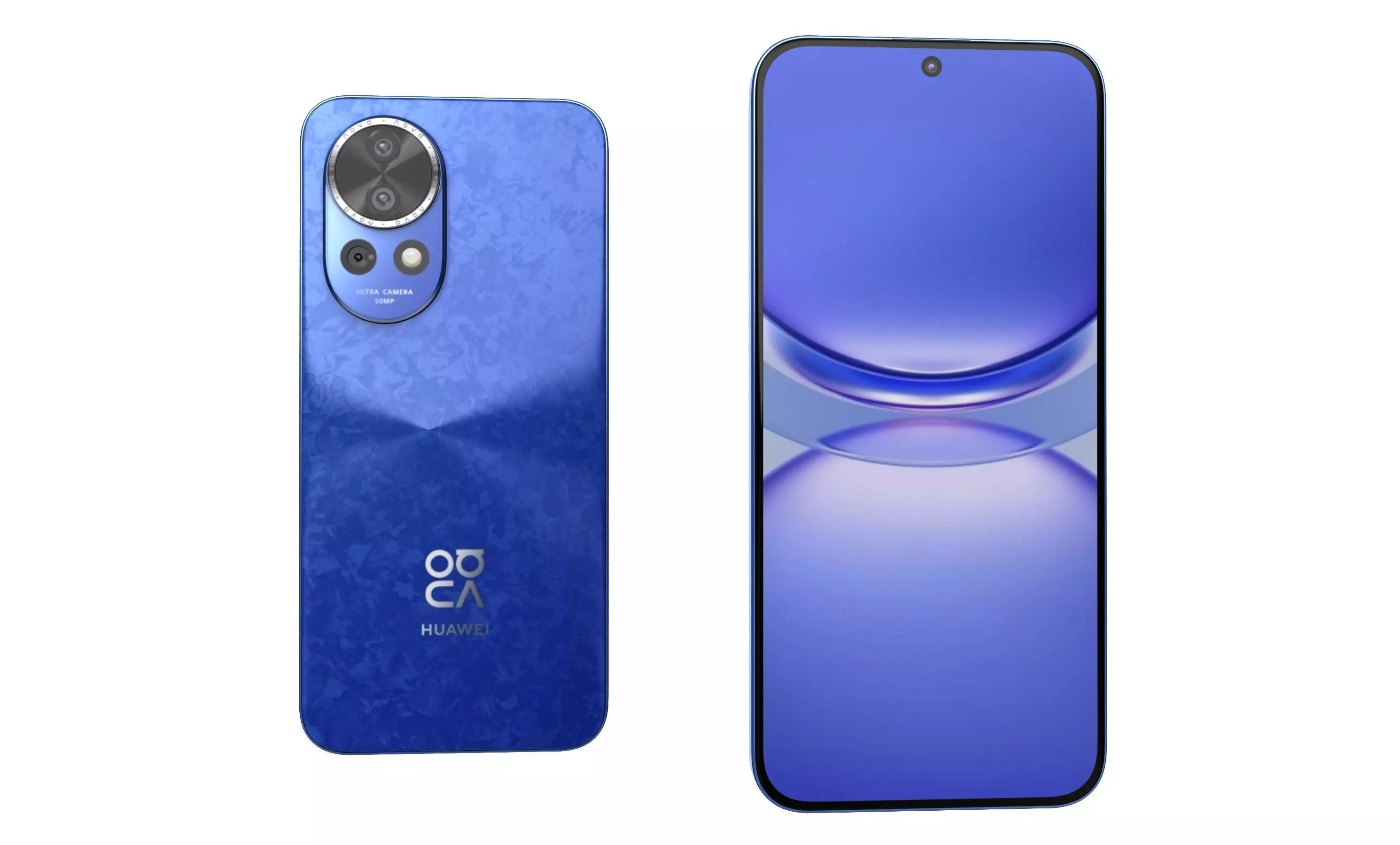 Huawei Nova 12 Blue High Poly 3D model_29