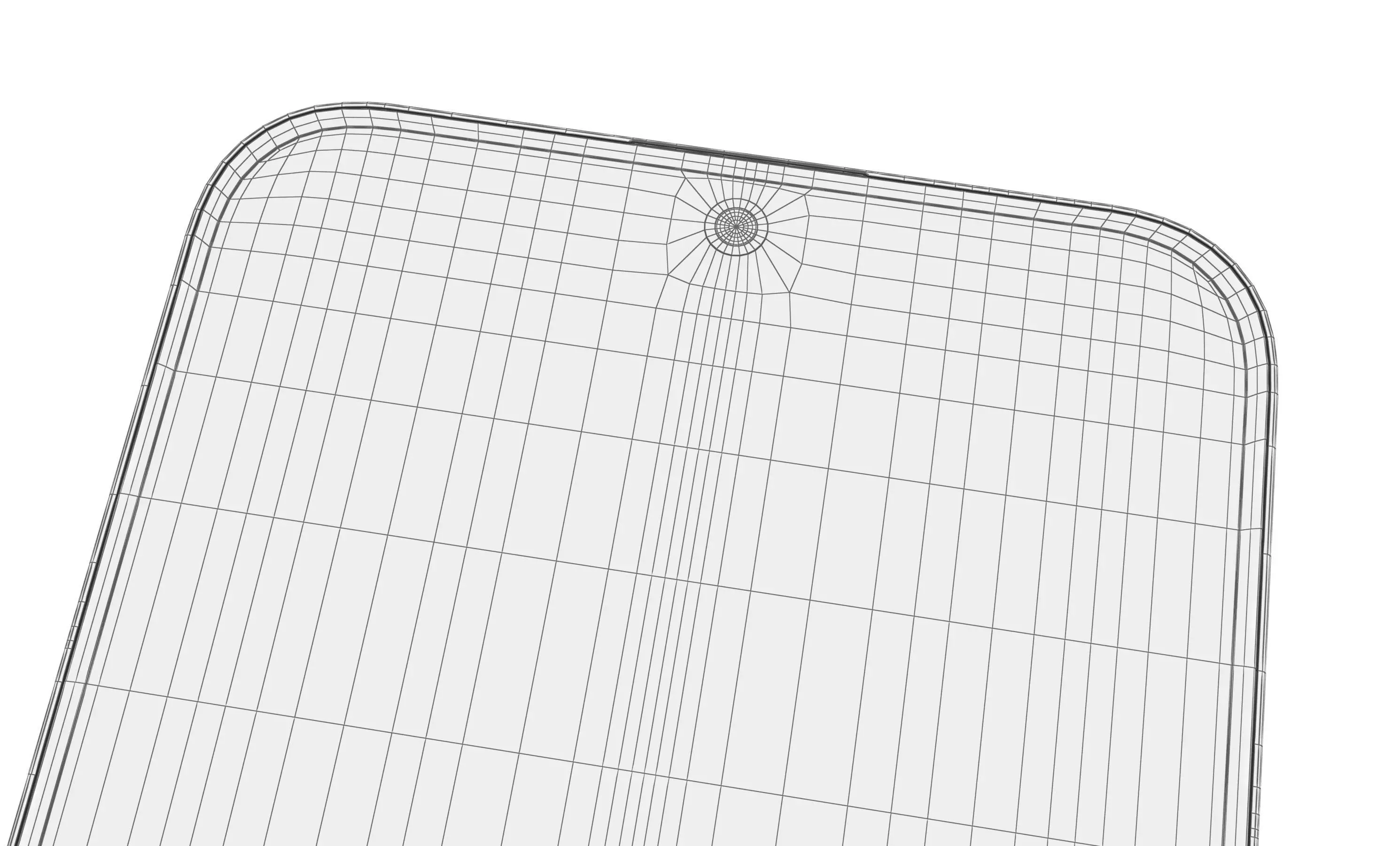 Huawei Nova 12 Blue High Poly 3D model_18