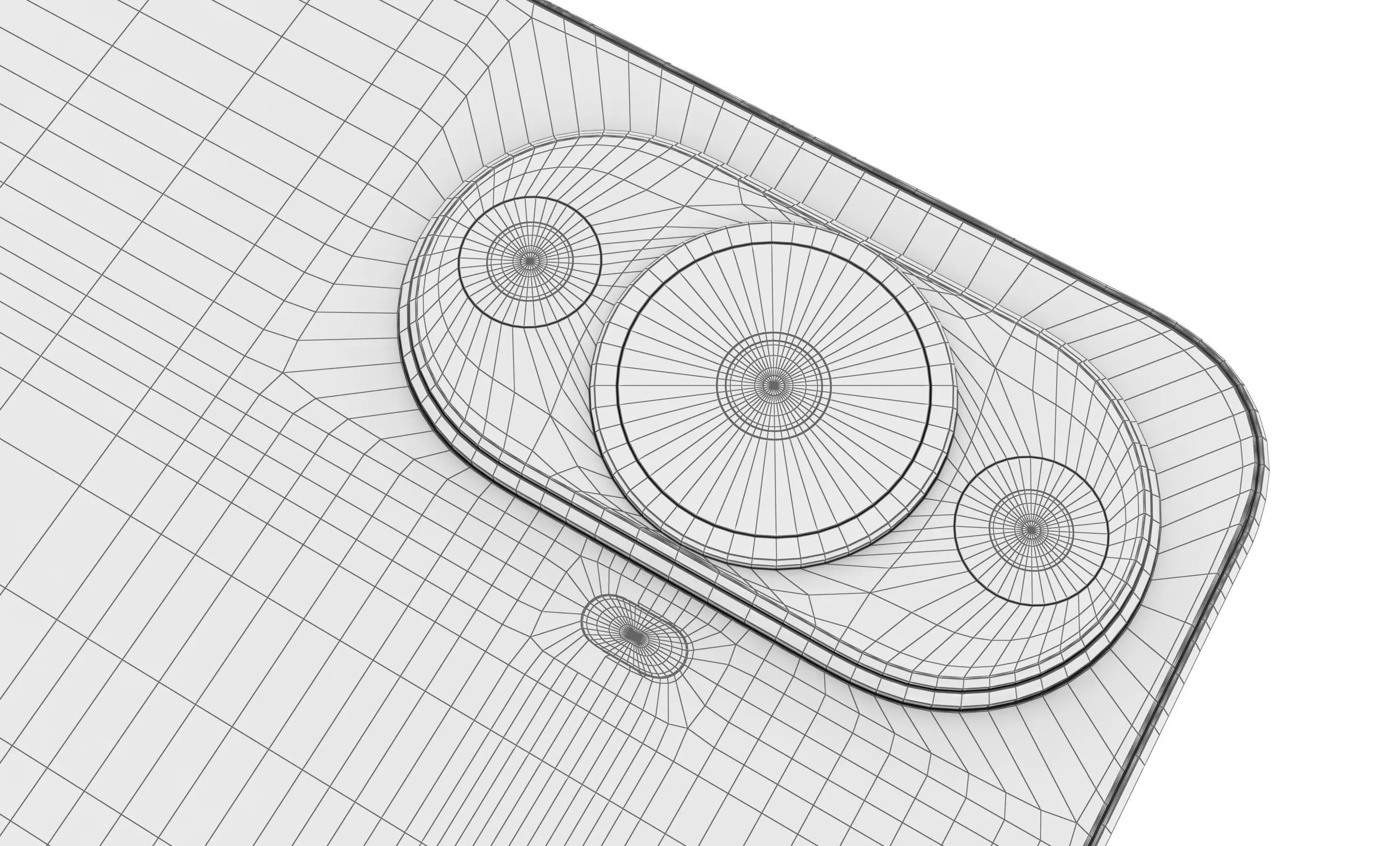 Huawei Nova 12 Lite Black High Poly 3D model_28