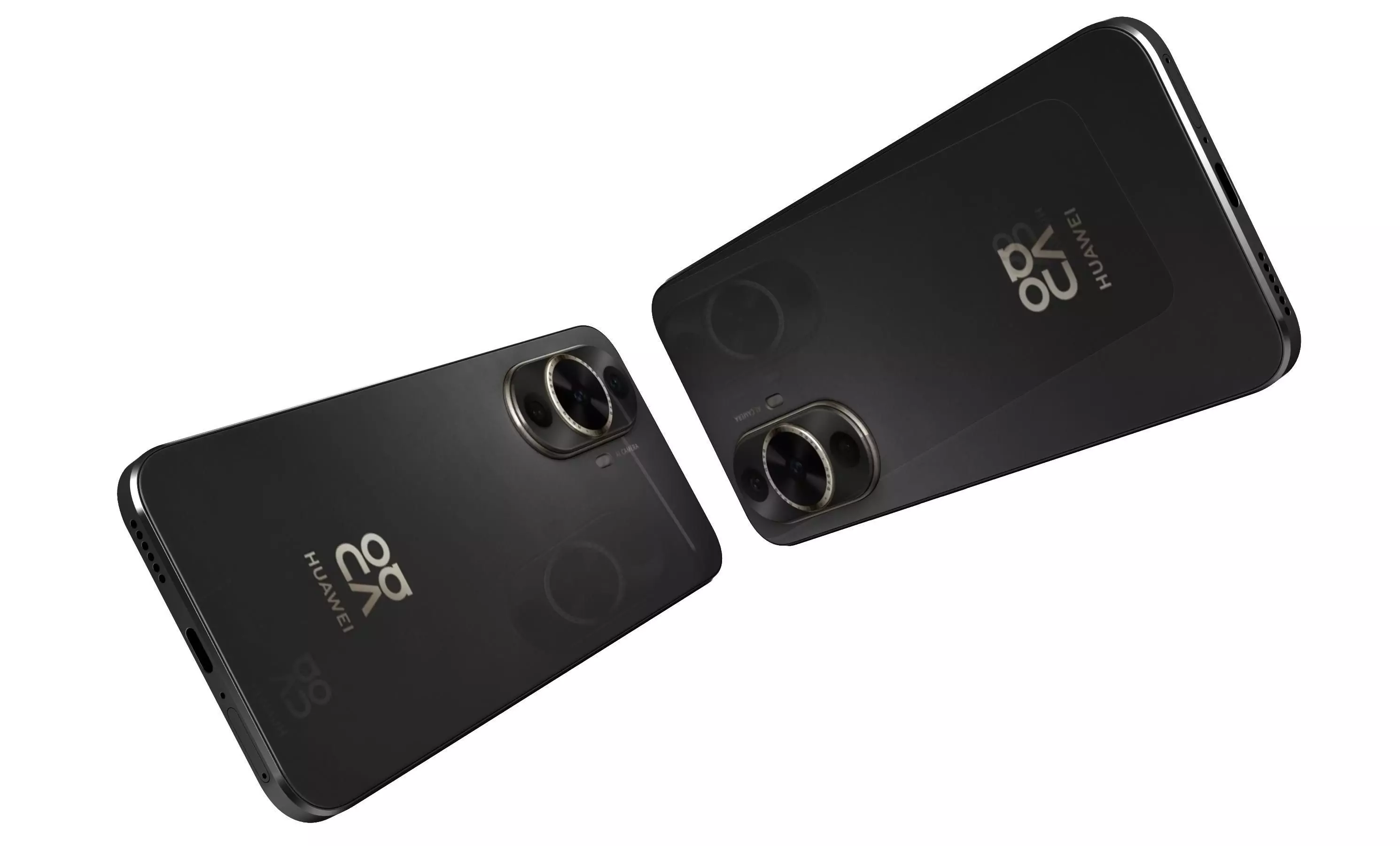 Huawei Nova 12 Lite Black High Poly 3D model_1