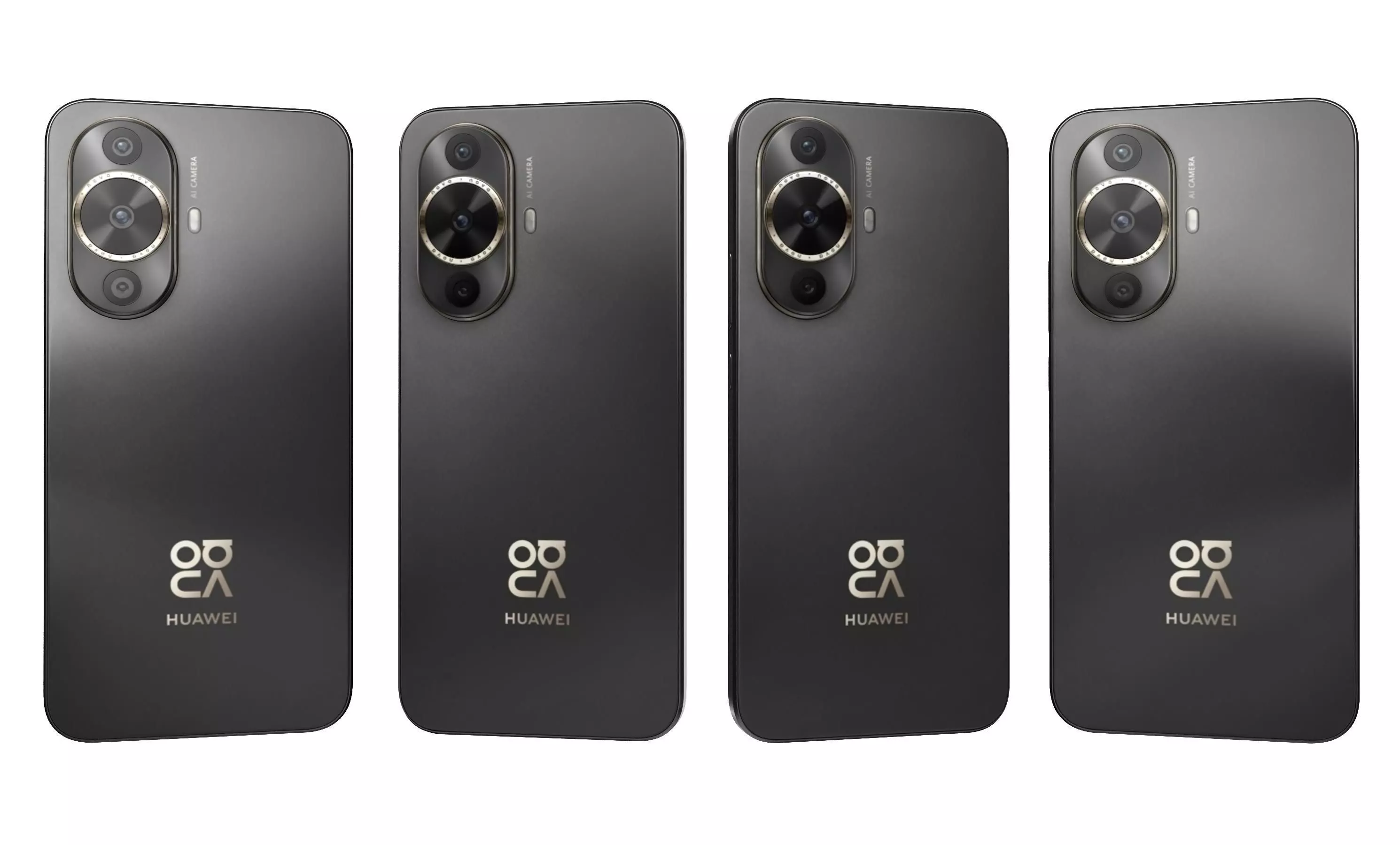 Huawei Nova 12 Lite Black High Poly 3D model_5