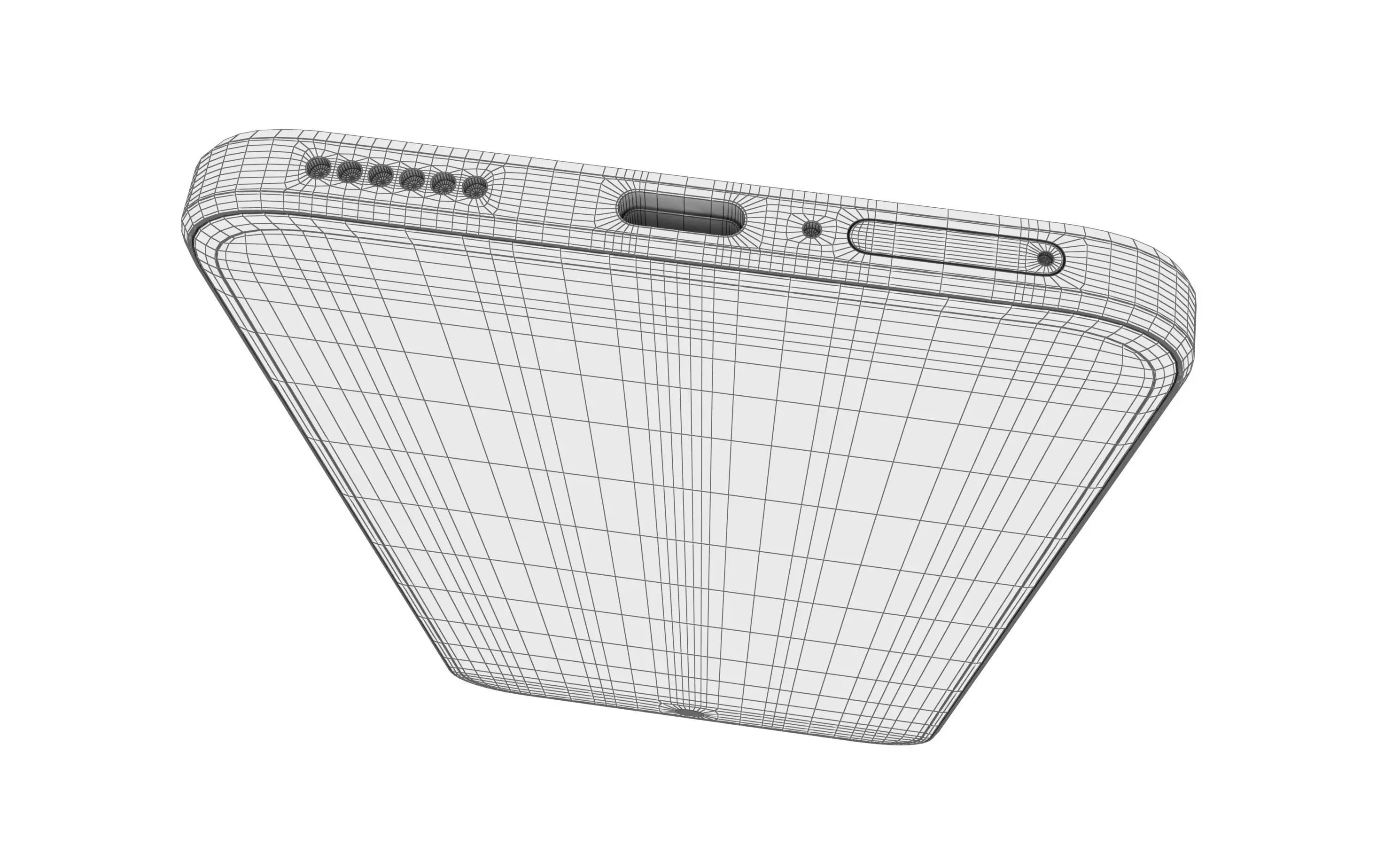 Huawei Nova 12 Lite Black High Poly 3D model_18