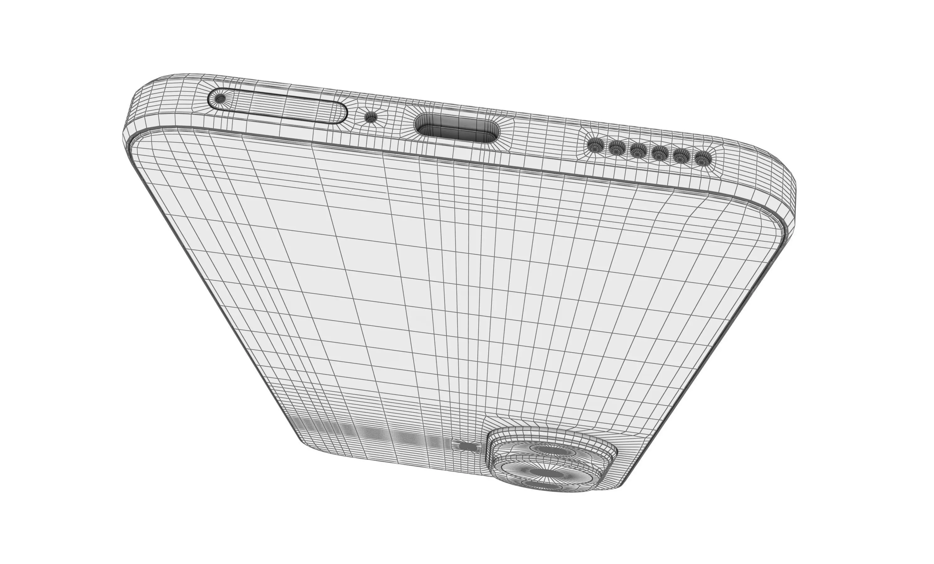 Huawei Nova 12 Lite Black High Poly 3D model_20