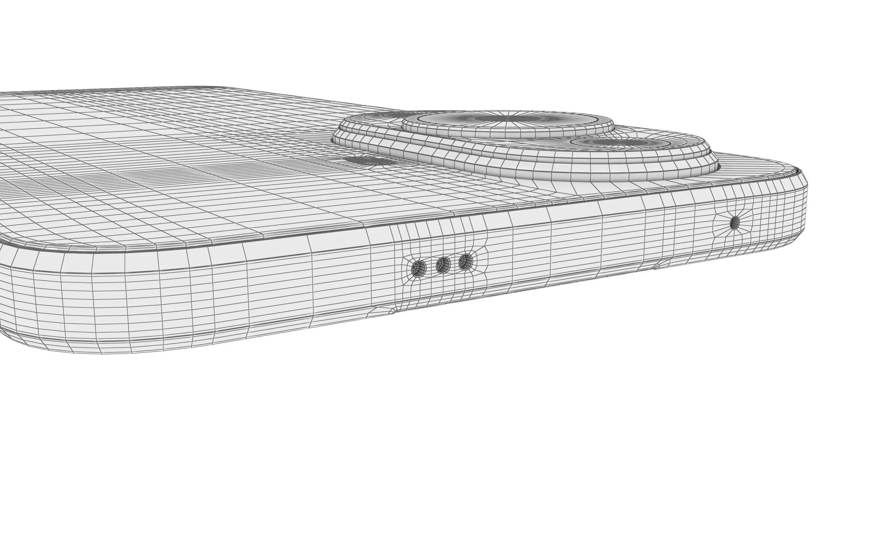 Huawei Nova 12 Lite Black High Poly 3D model_23