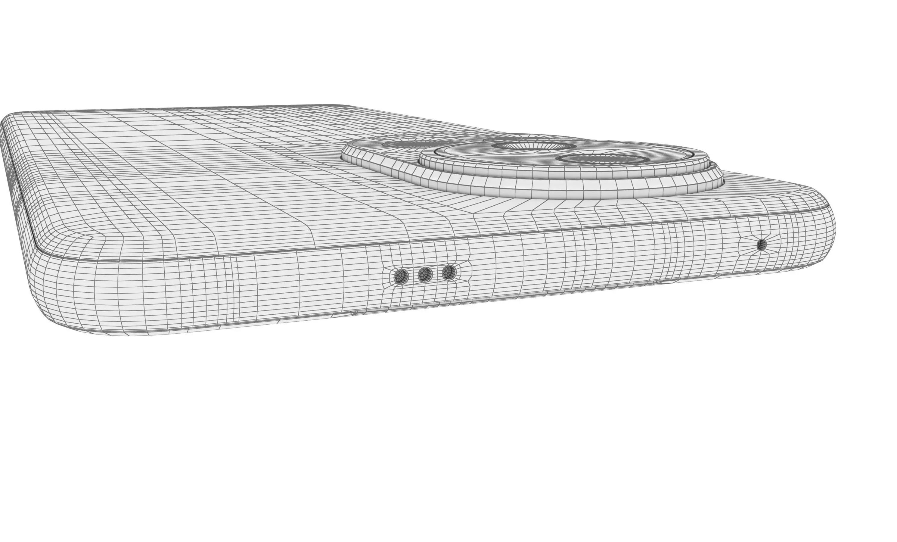 Huawei Nova 12 Pro Black High Poly 3D model_20