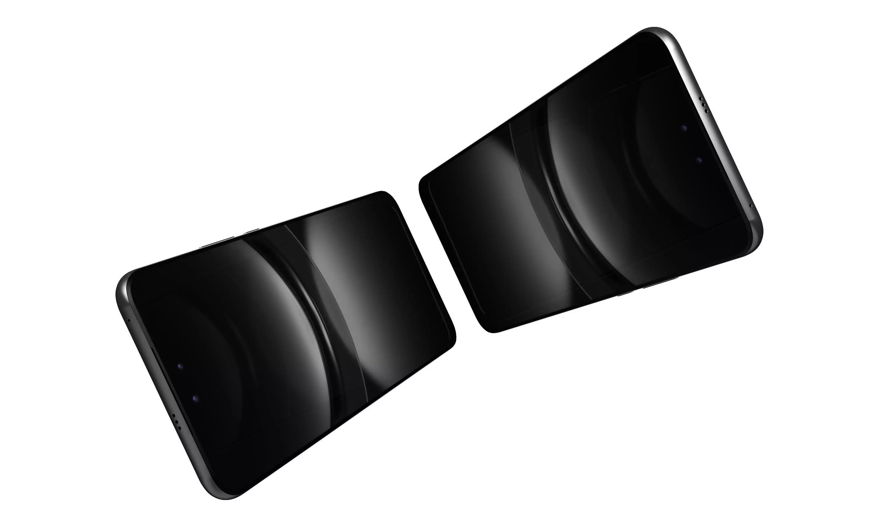 Huawei Nova 12 Pro Black High Poly 3D model_29