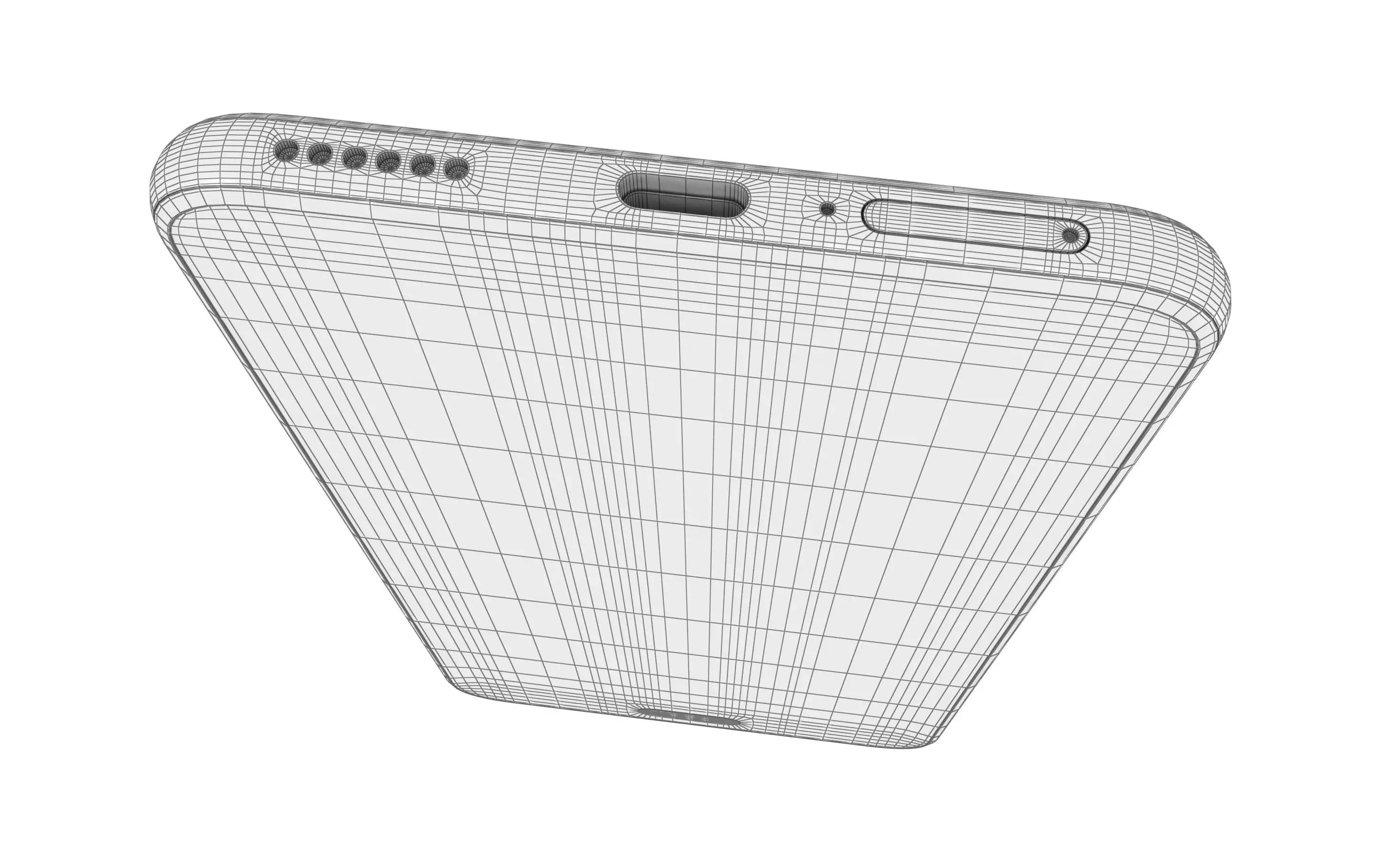 Huawei Nova 12 Pro Black High Poly 3D model_13