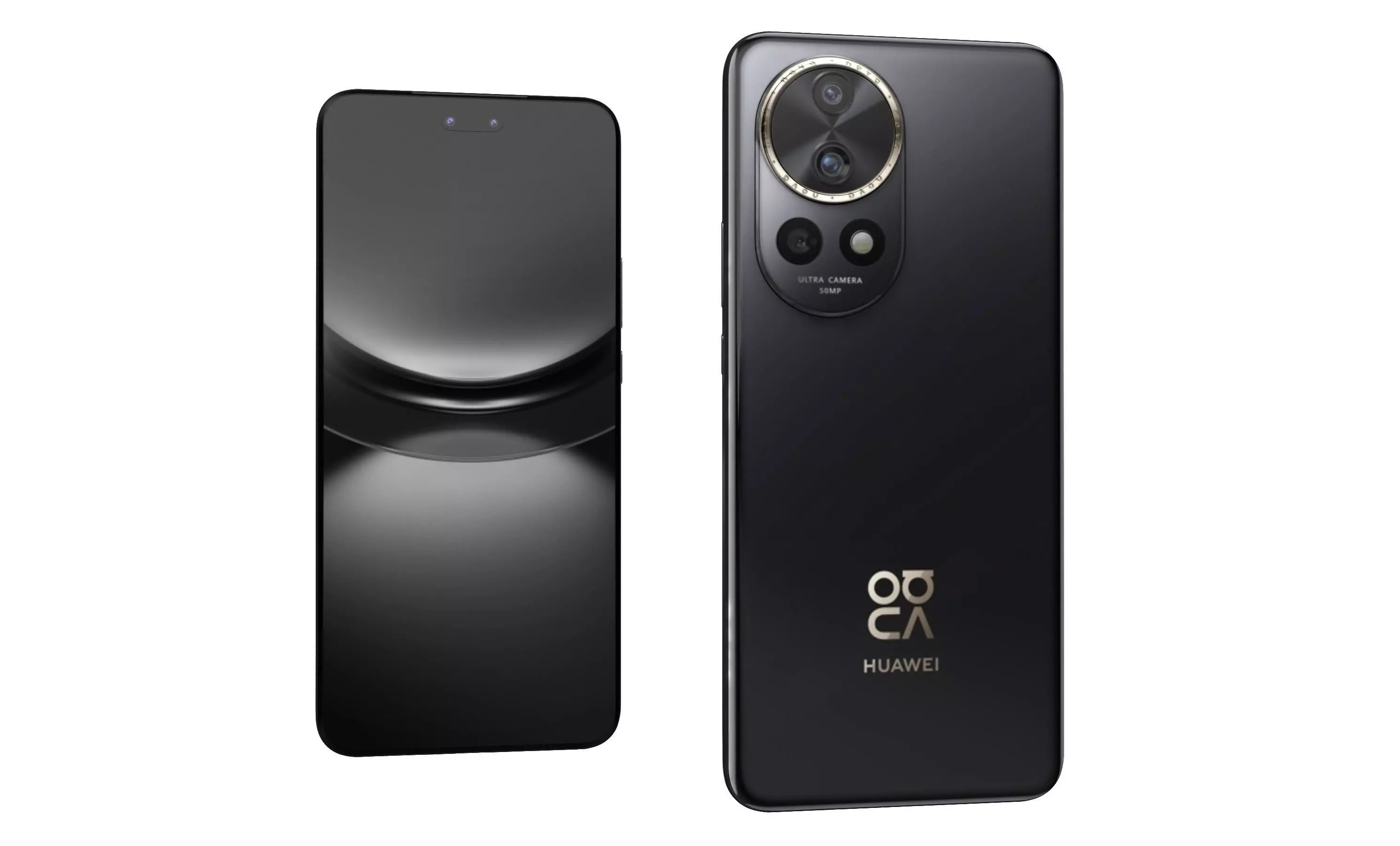 Huawei Nova 12 Pro Black High Poly 3D model_2