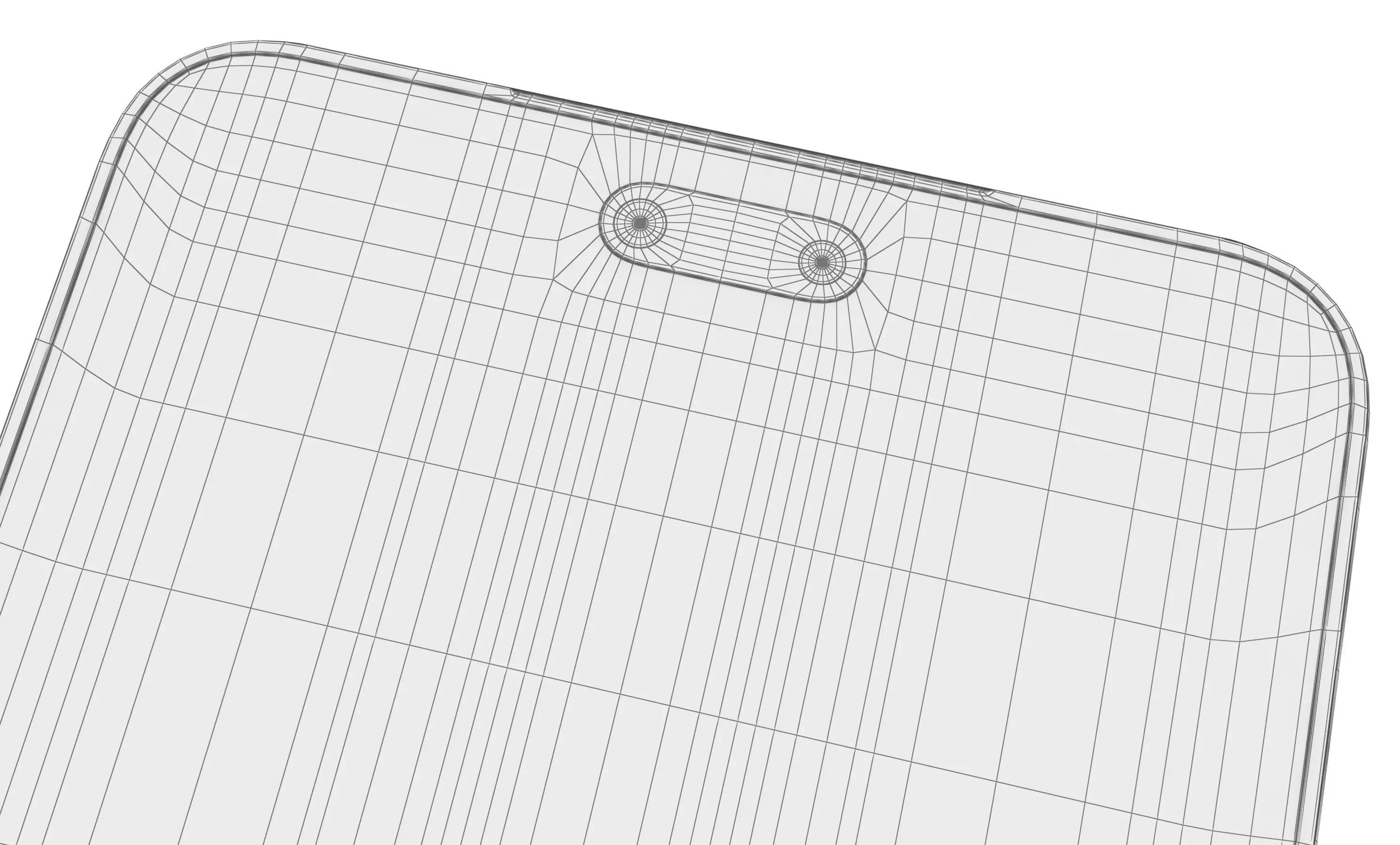 Huawei Nova 12 Pro Black High Poly 3D model_19