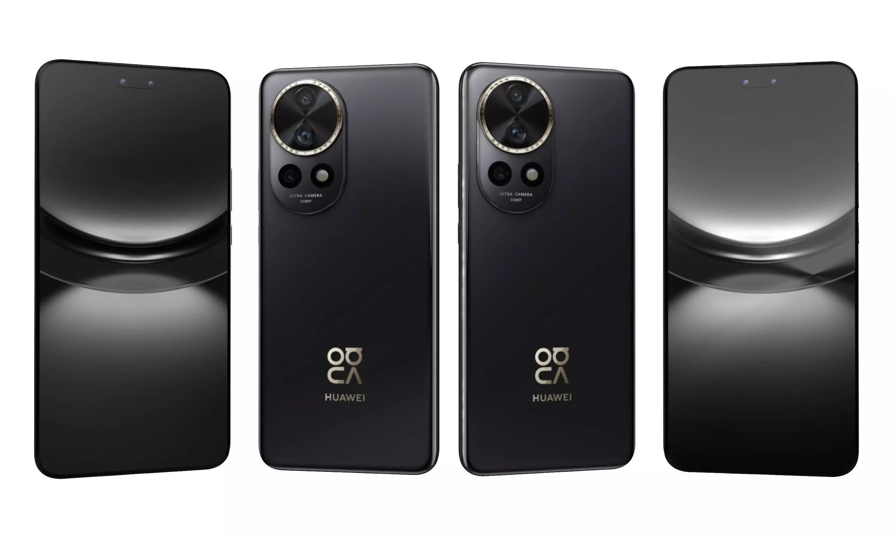 Huawei Nova 12 Pro Black High Poly 3D model_21