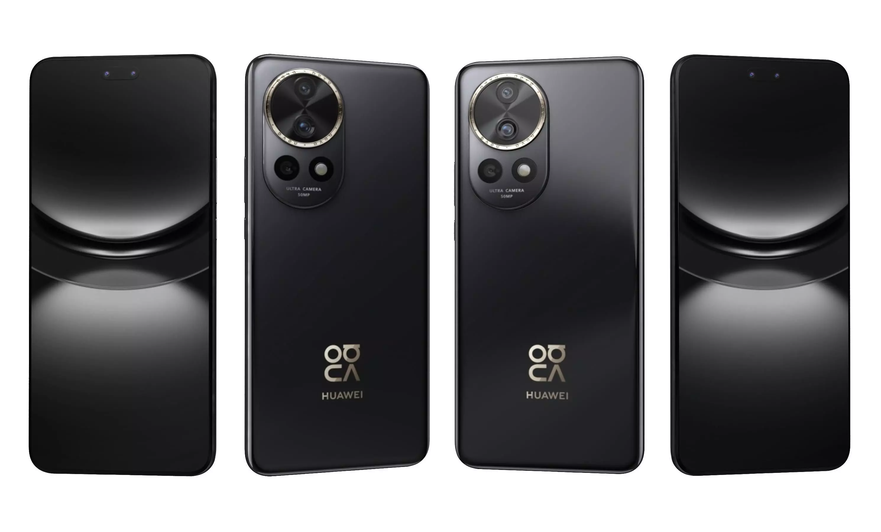 Huawei Nova 12 Pro Black High Poly 3D model_25