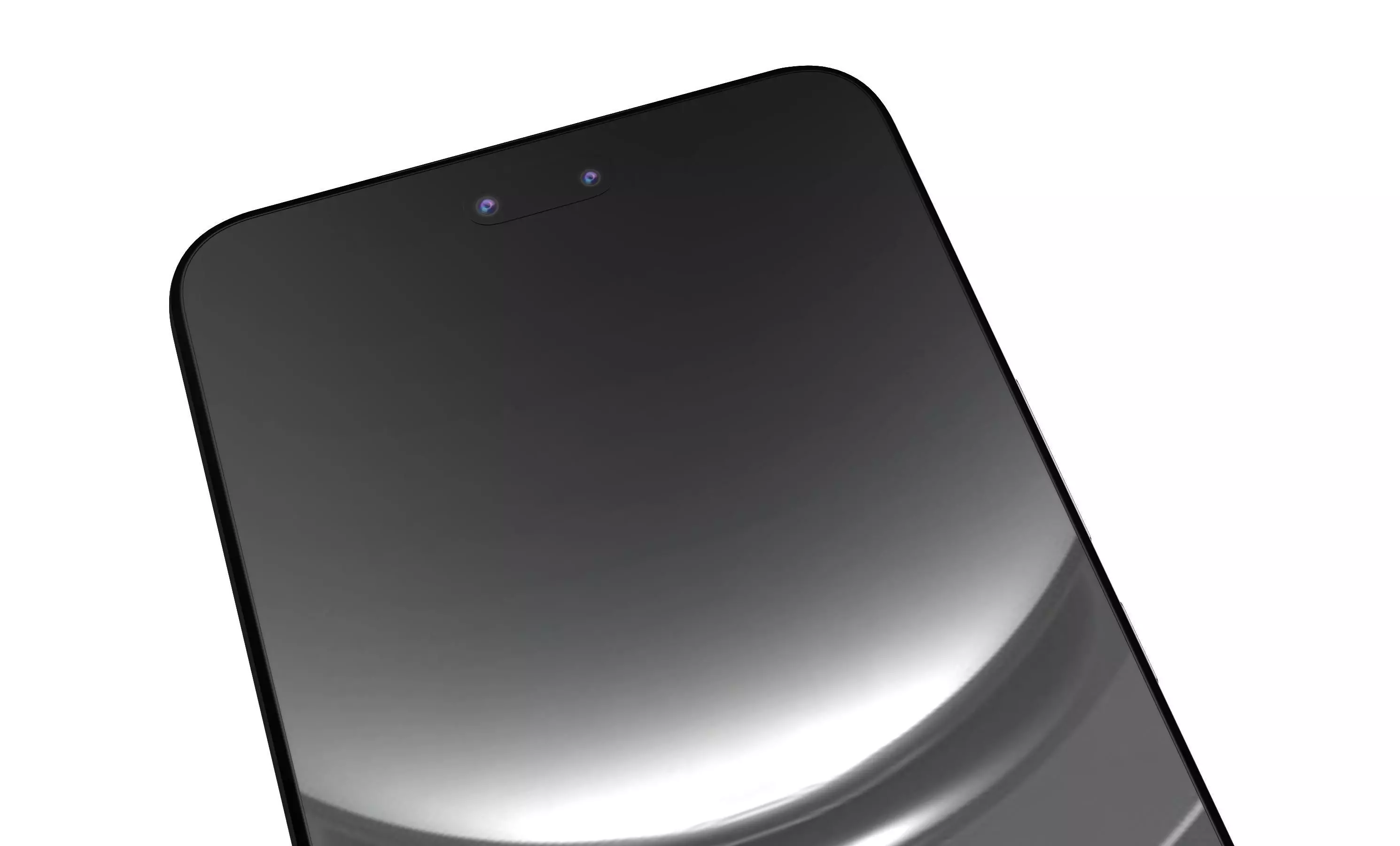 Huawei Nova 12 Pro Black High Poly 3D model_8