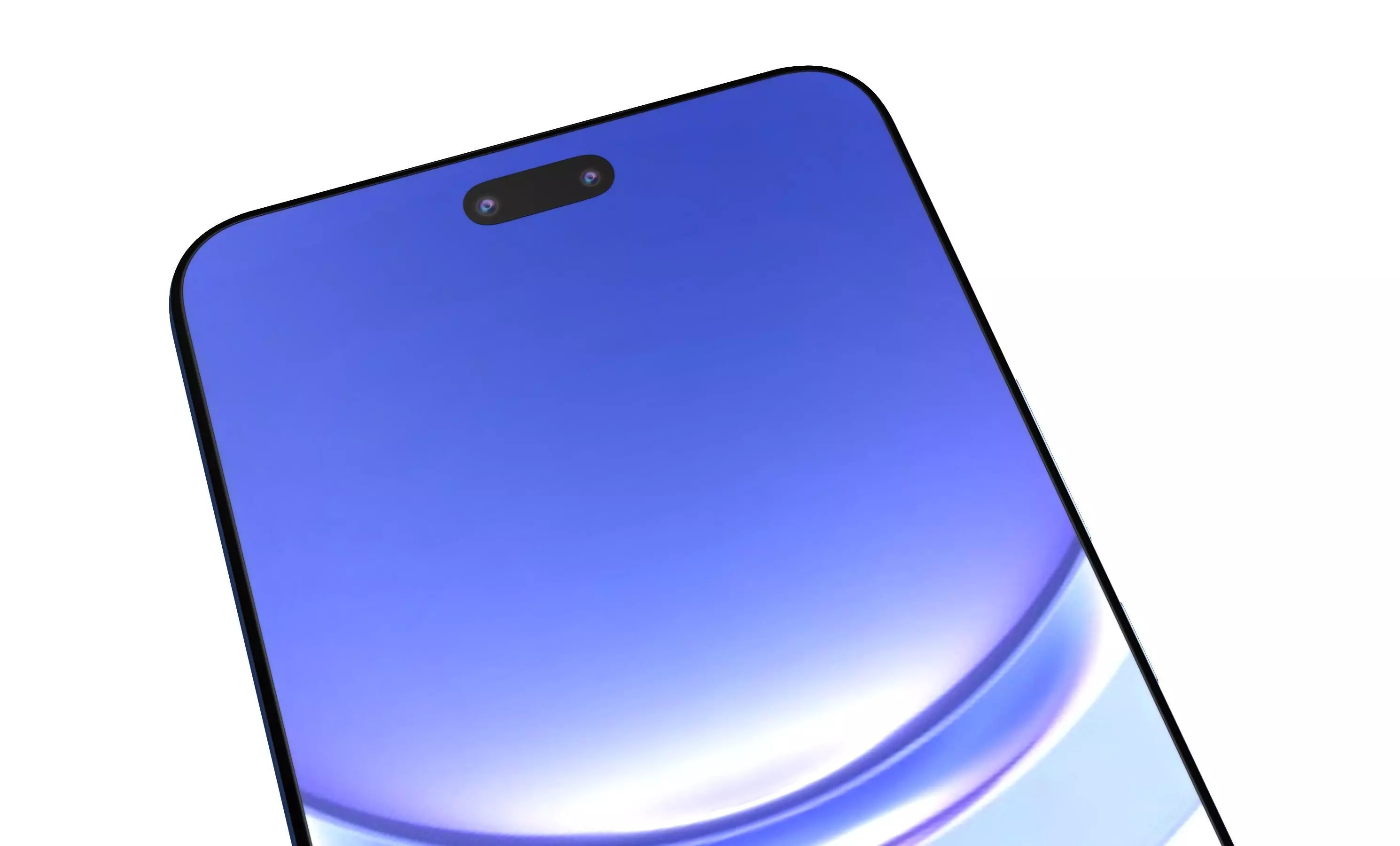Huawei Nova 12 Pro Blue High Poly 3D model_14