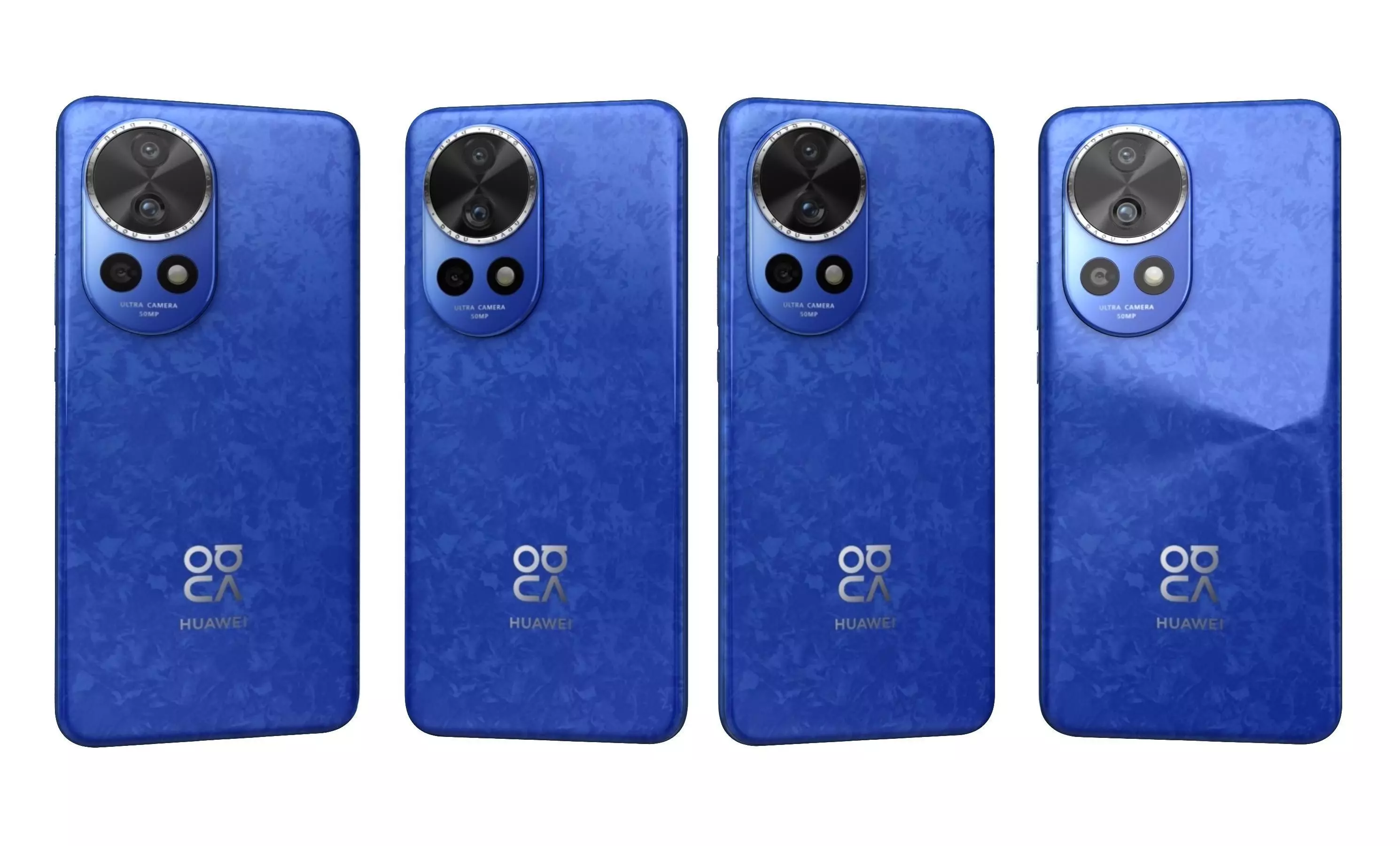 Huawei Nova 12 Pro Blue High Poly 3D model_10