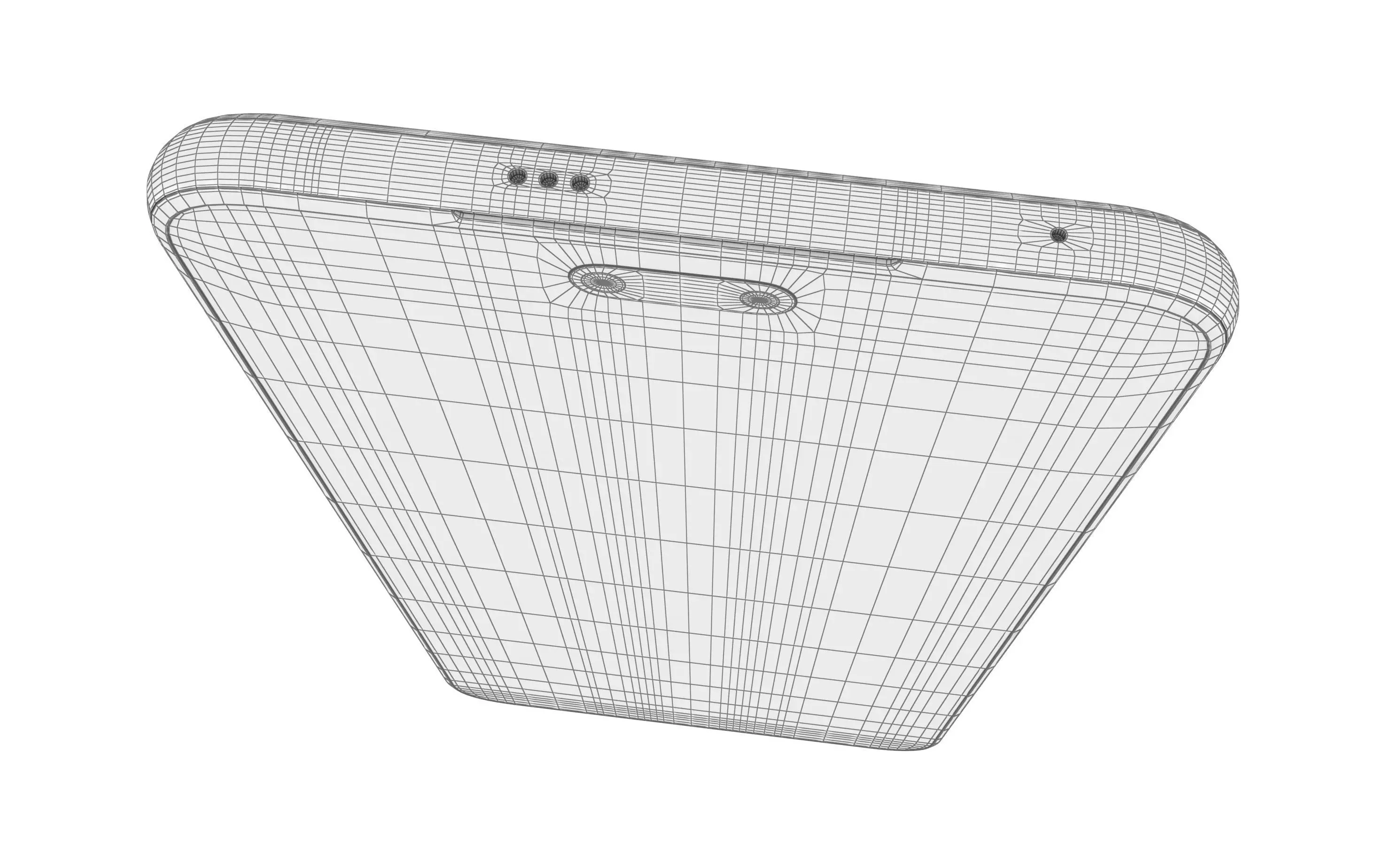 Huawei Nova 12 Pro Blue High Poly 3D model_19