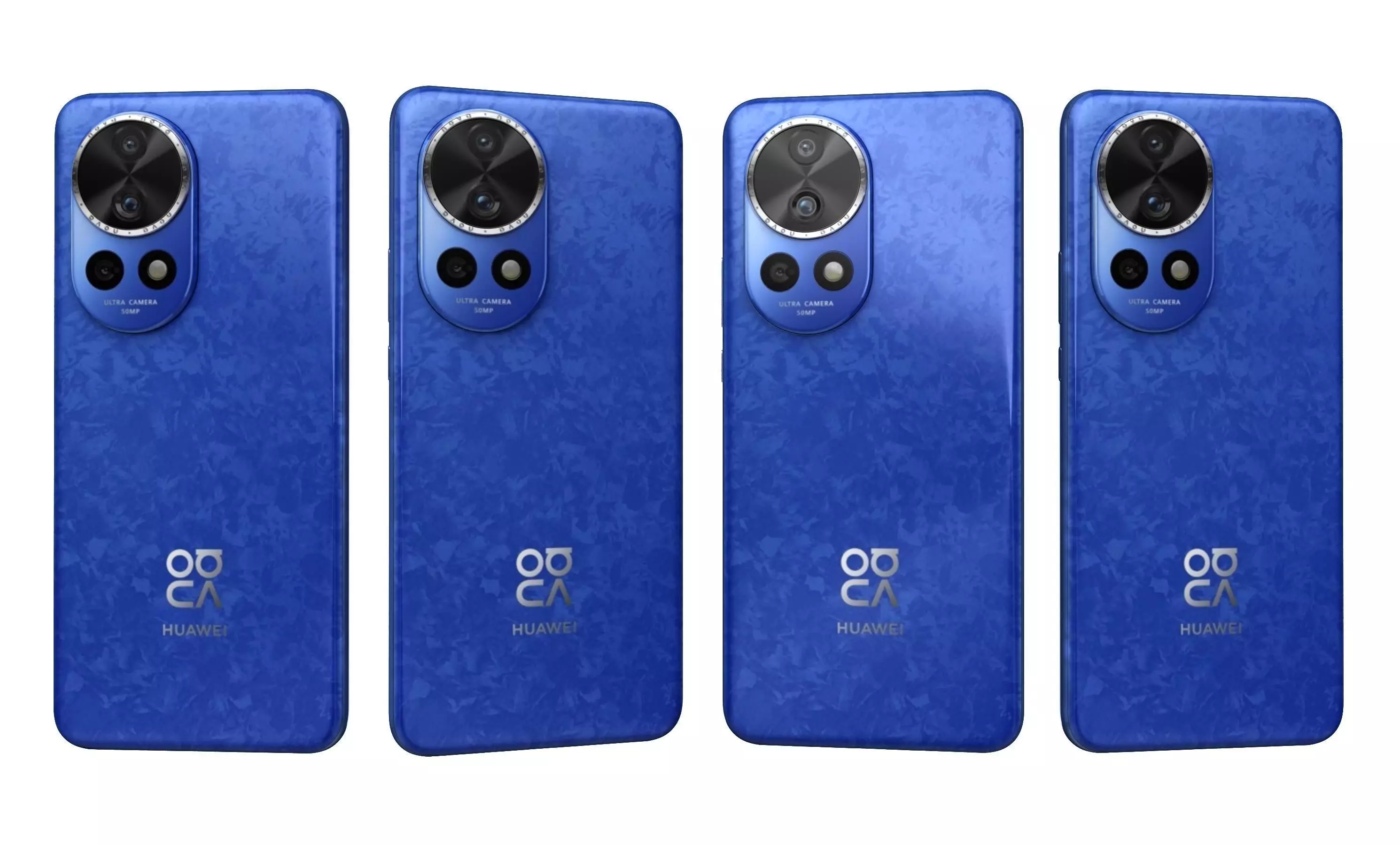 Huawei Nova 12 Pro Blue High Poly 3D model_8